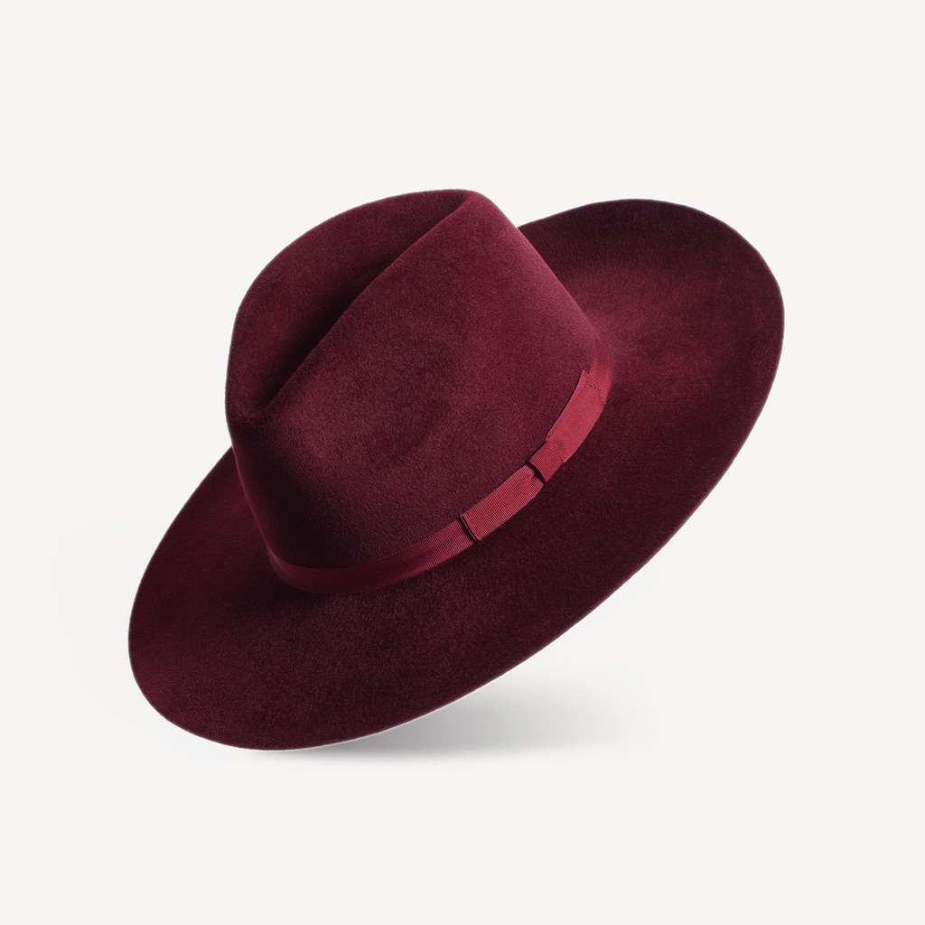 Grace Bordeaux Velour Rabbit