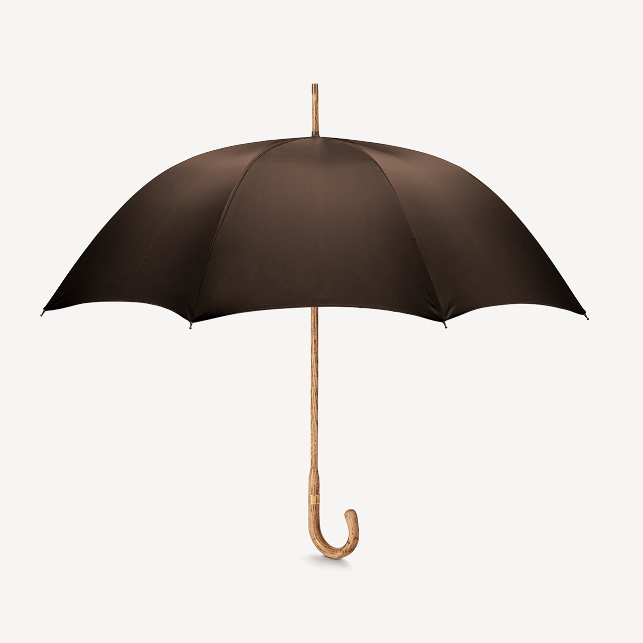 Hickory Umbrella for Men - Brown - Swaine Group Ltd