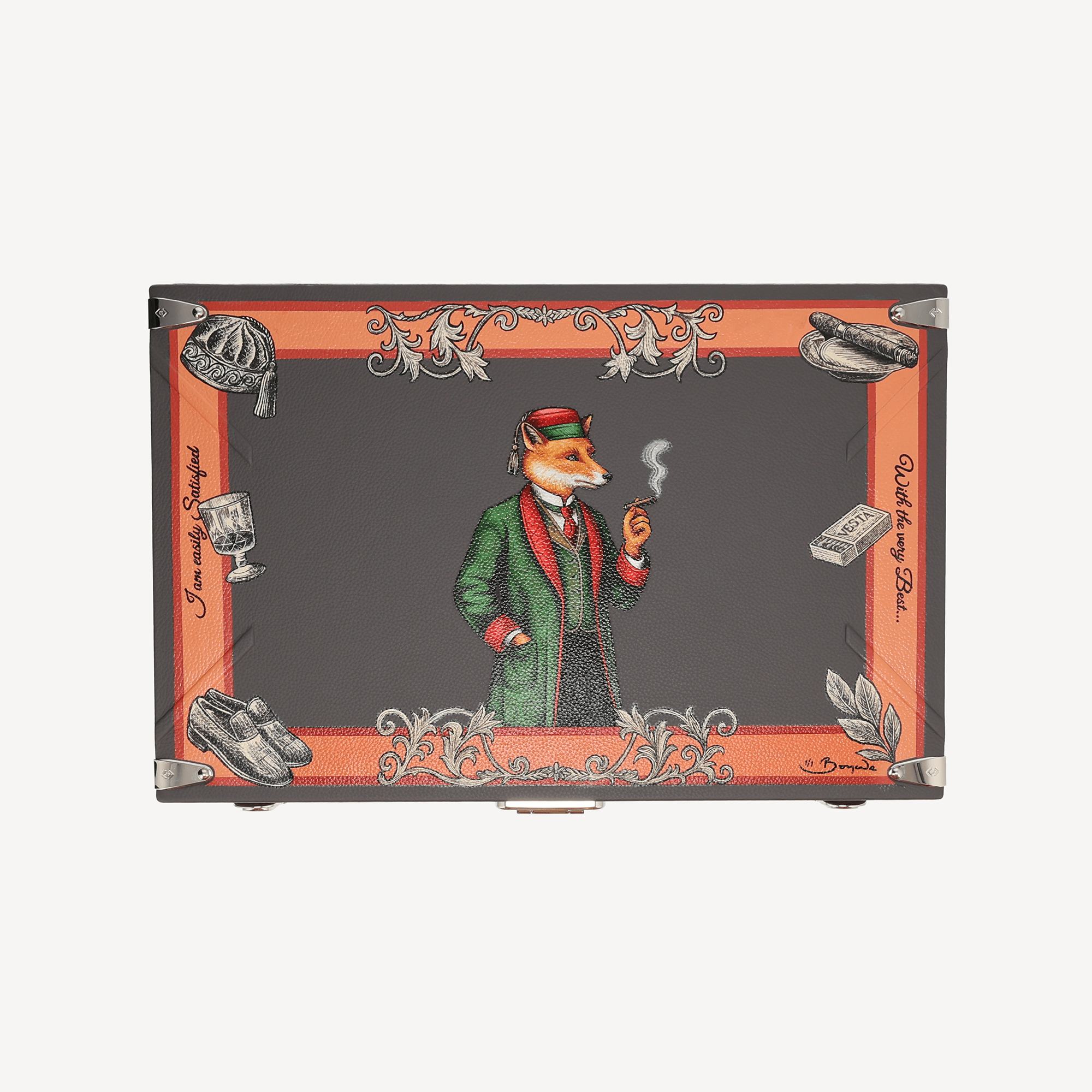 シガーヒュミドール - ブラック（手描き） - スウェイン・グループ株式会社