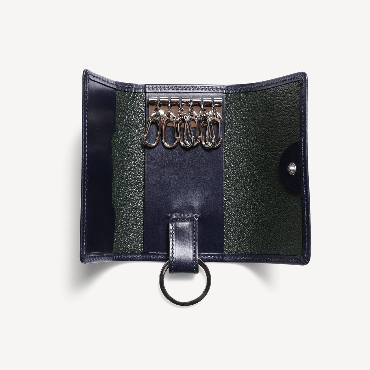 Bridle Key Case - Navy - Swaine Group Ltd