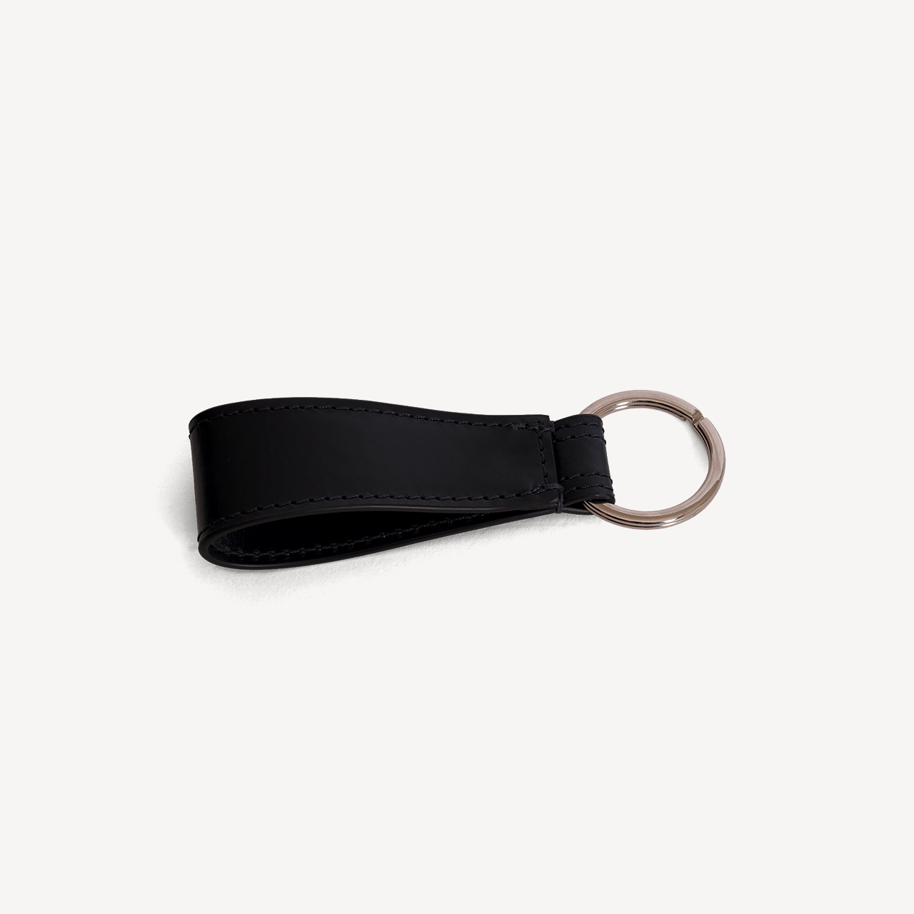 Swaine Keyring - Navy with Silver Embossing - Swaine Group Ltd