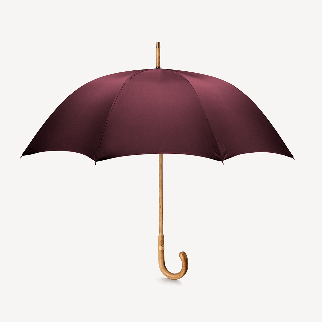 Maple Umbrella for Men - Burgundy - Swaine Group Ltd