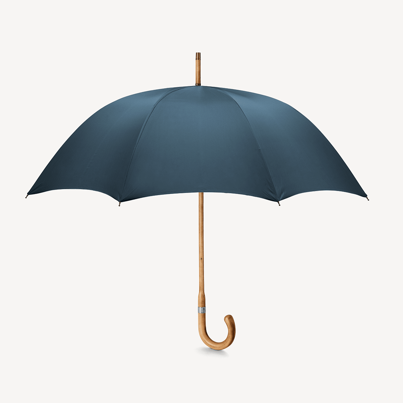 Maple Umbrella for Men - French Navy - Swaine Group Ltd