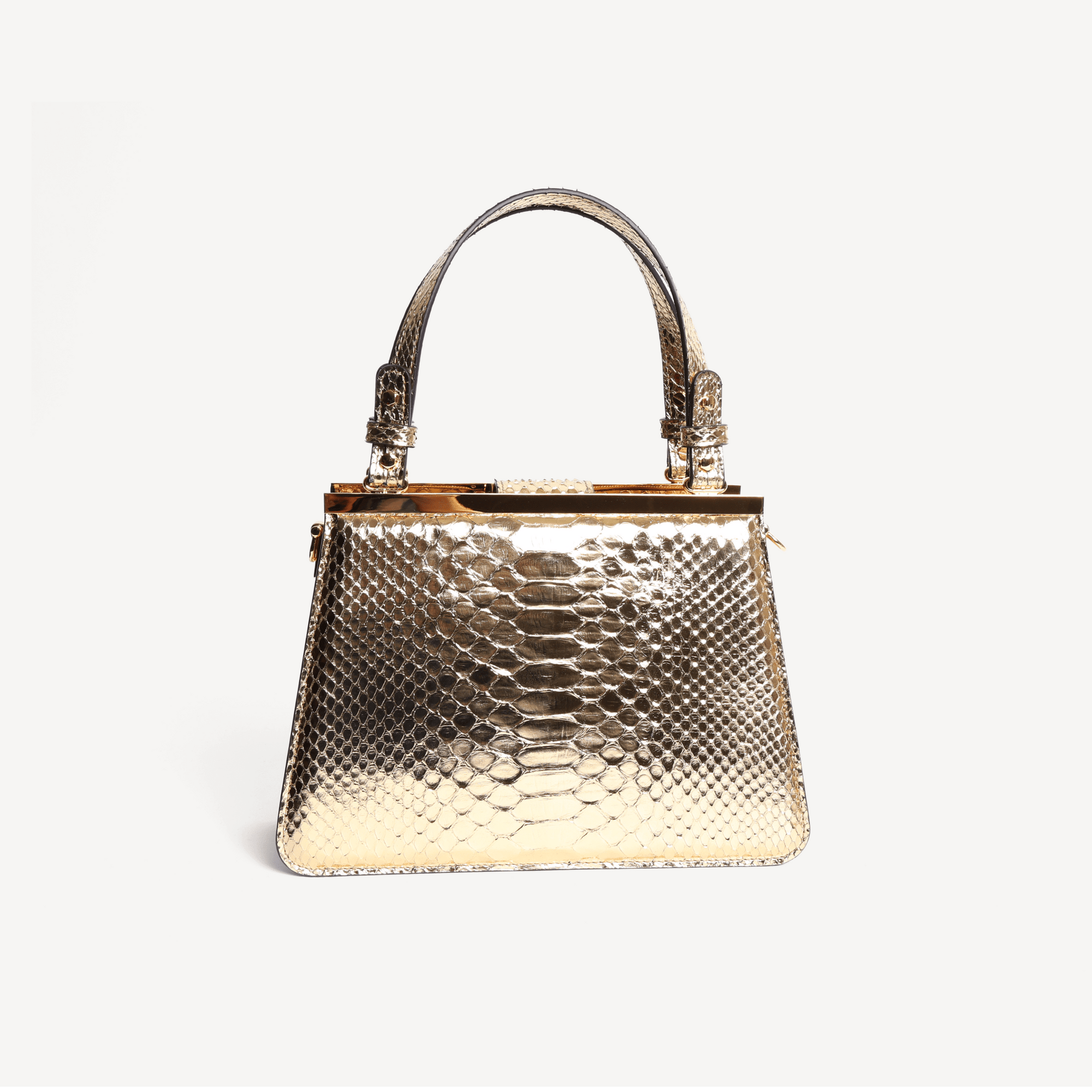 Limited Edition Margot in Python Leather - Gold - Swaine Group Ltd