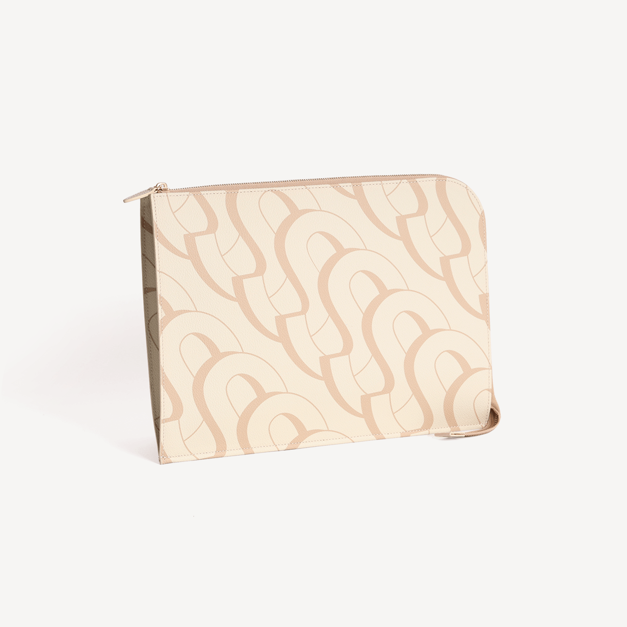 Metropolitan Oversize Monogram Print - Beige - Swaine