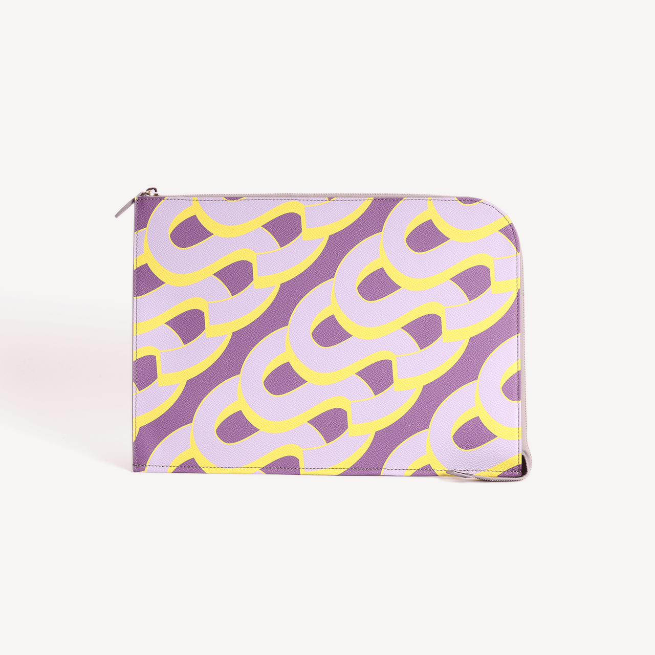 Metropolitan Oversize Monogram Print - Yellow & Lilac - Swaine