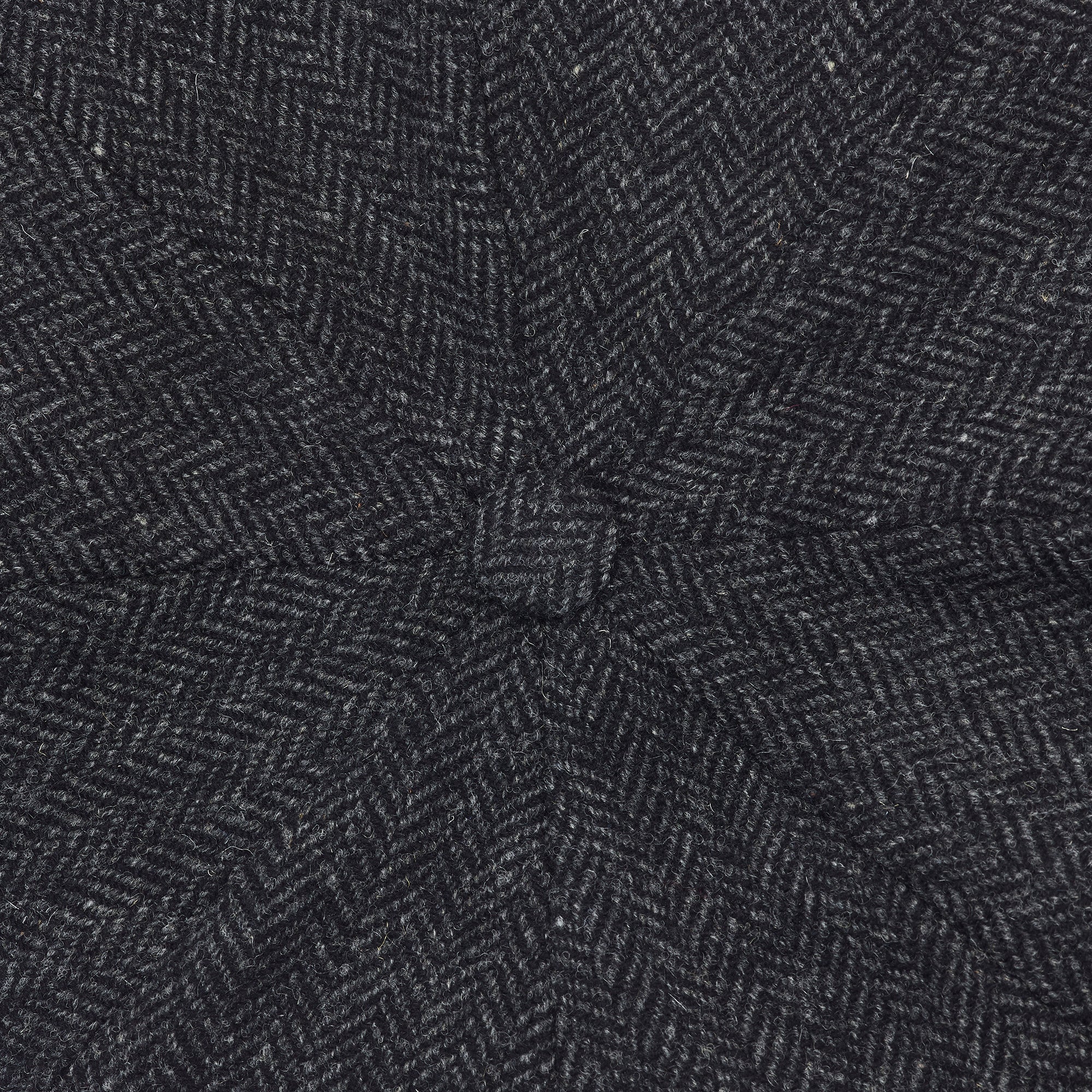 Newsboy Cap - Dark Grey Herringbone - Swaine