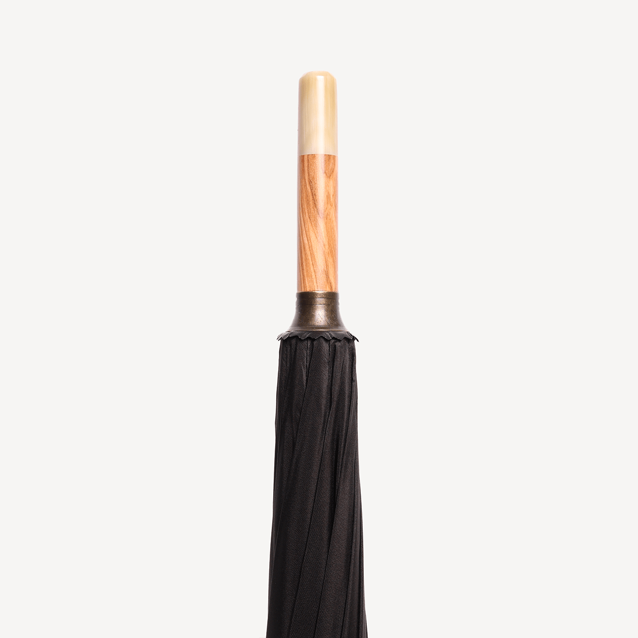 Olivewood Umbrella - Black - Swaine Group Ltd