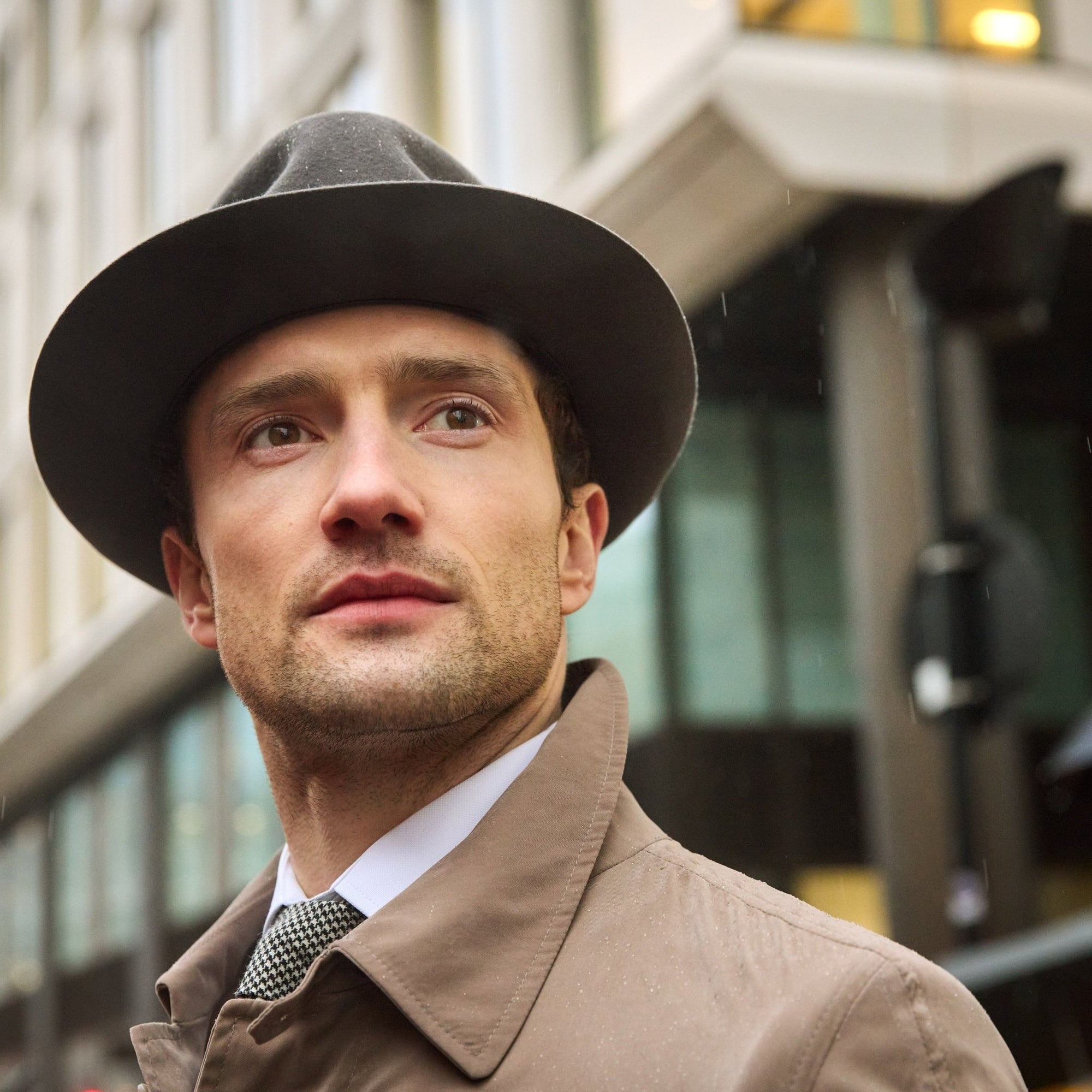 Adeney Fedora - London Grey - Swaine Group Ltd