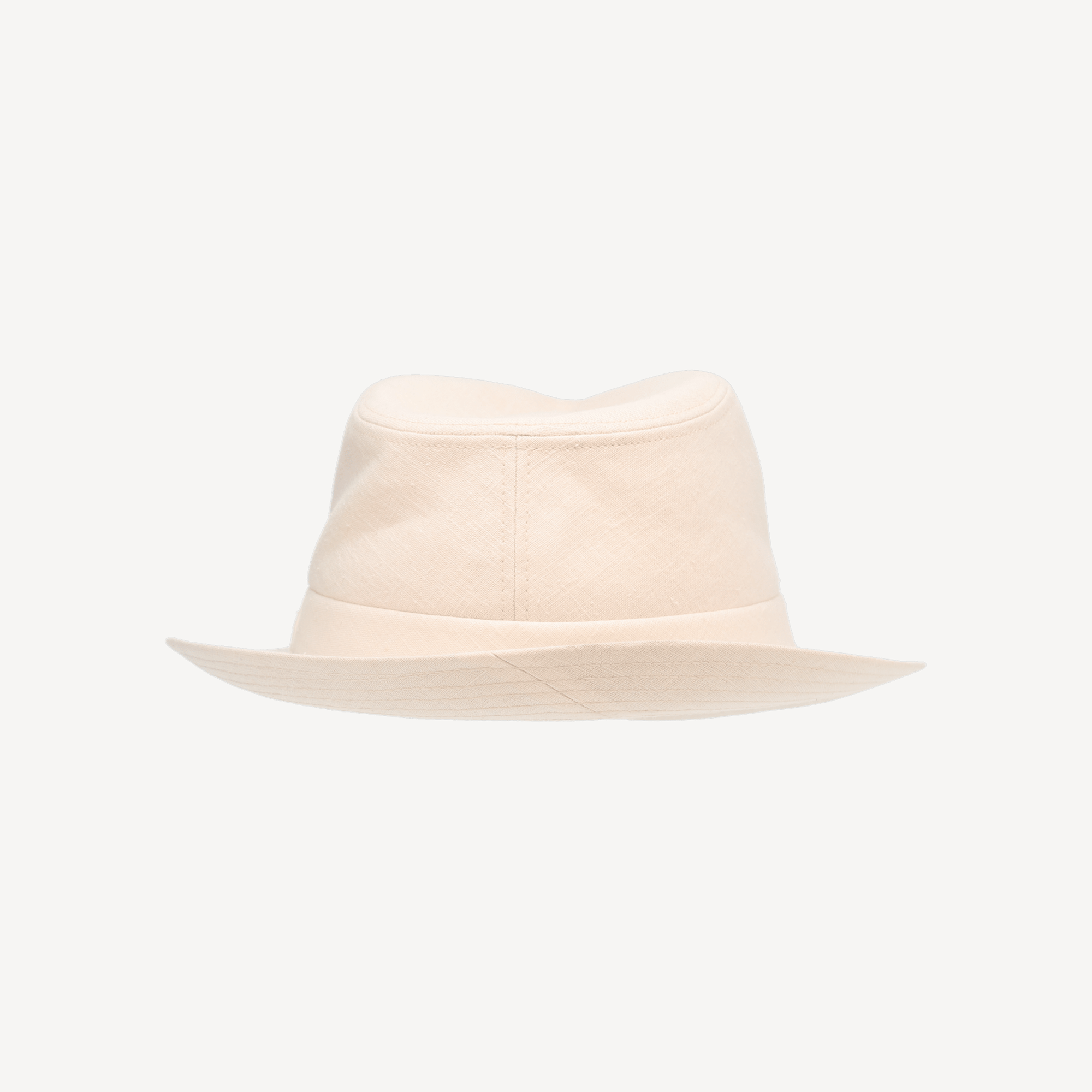 Linen Trilby - Ecru Linen