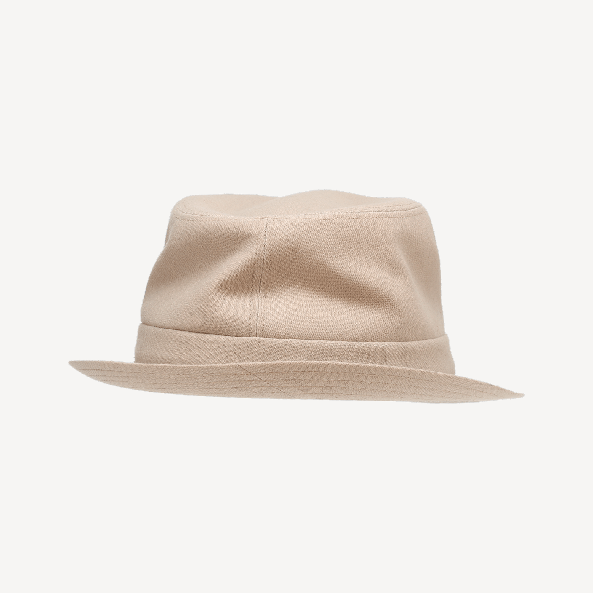 Linen Trilby - Sand Linen
