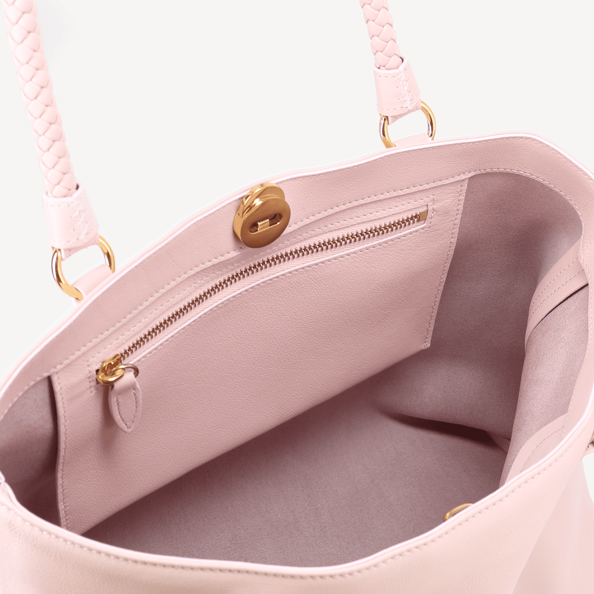 Malibu Handbag - Spring Calf (Polished Brass) - Swaine Group Ltd