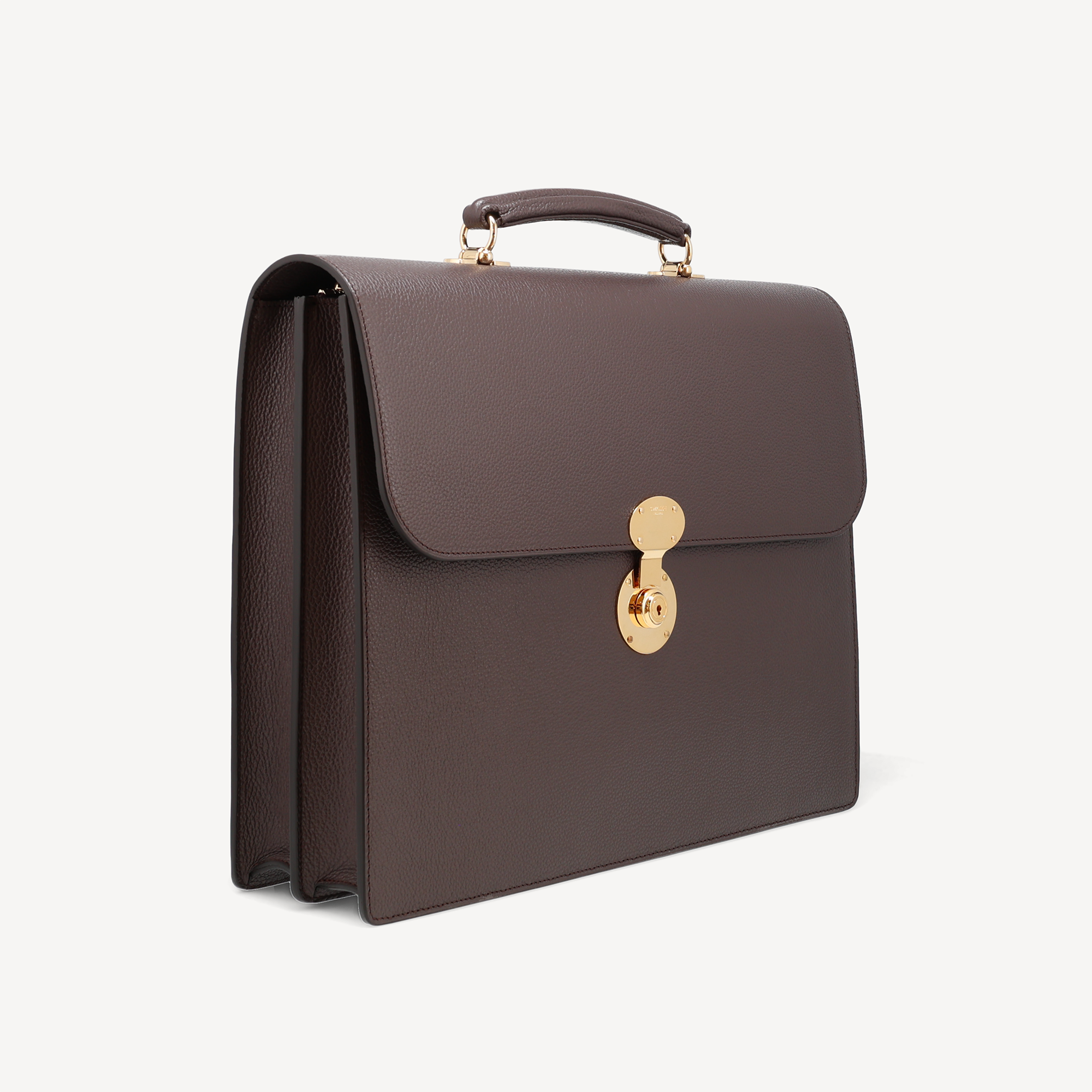 President - Brown Pebble (Sea Sand Alcantara/Gold)