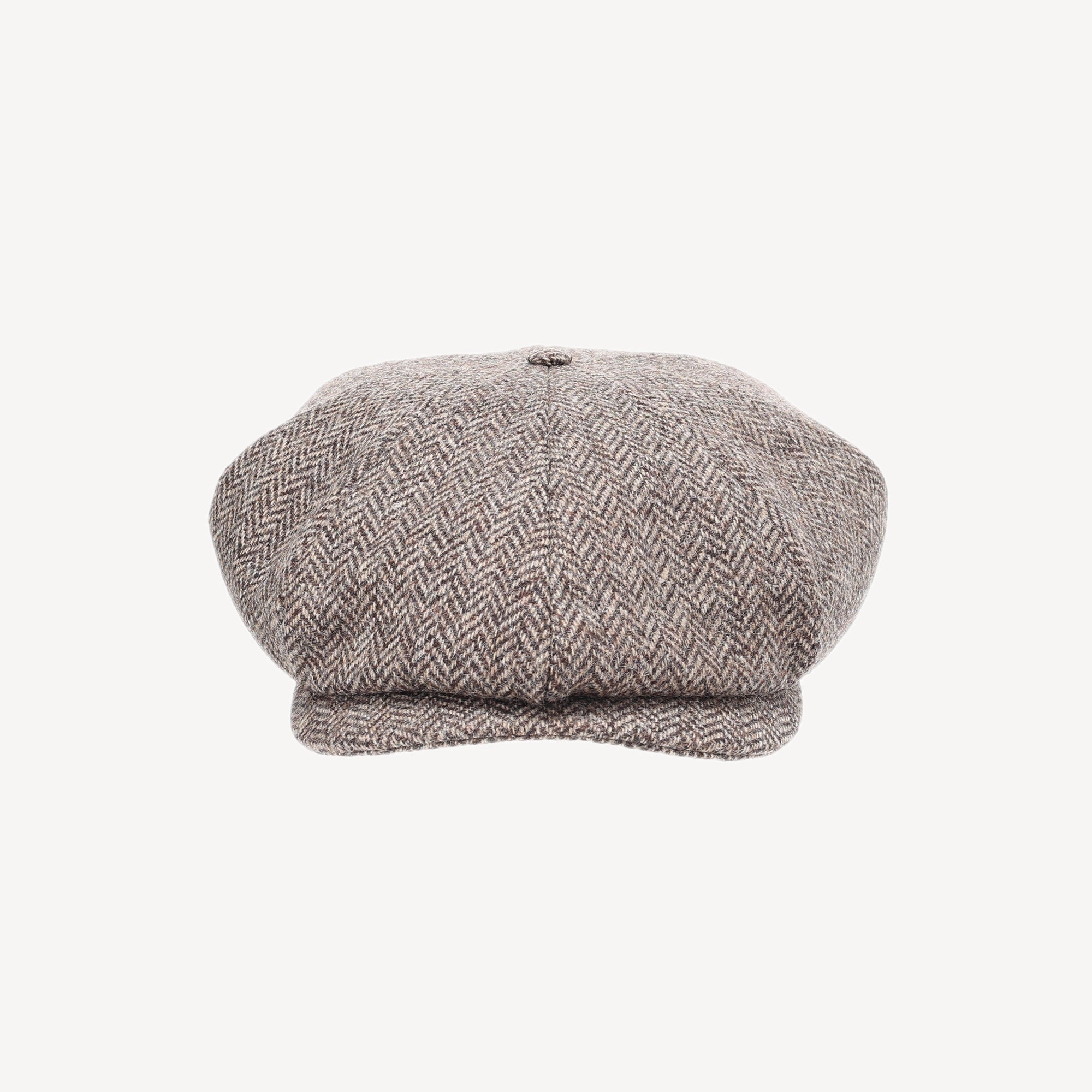 ベイカーボーイ - ダークグレーヘリンボーン - スウェイングループ株式会社