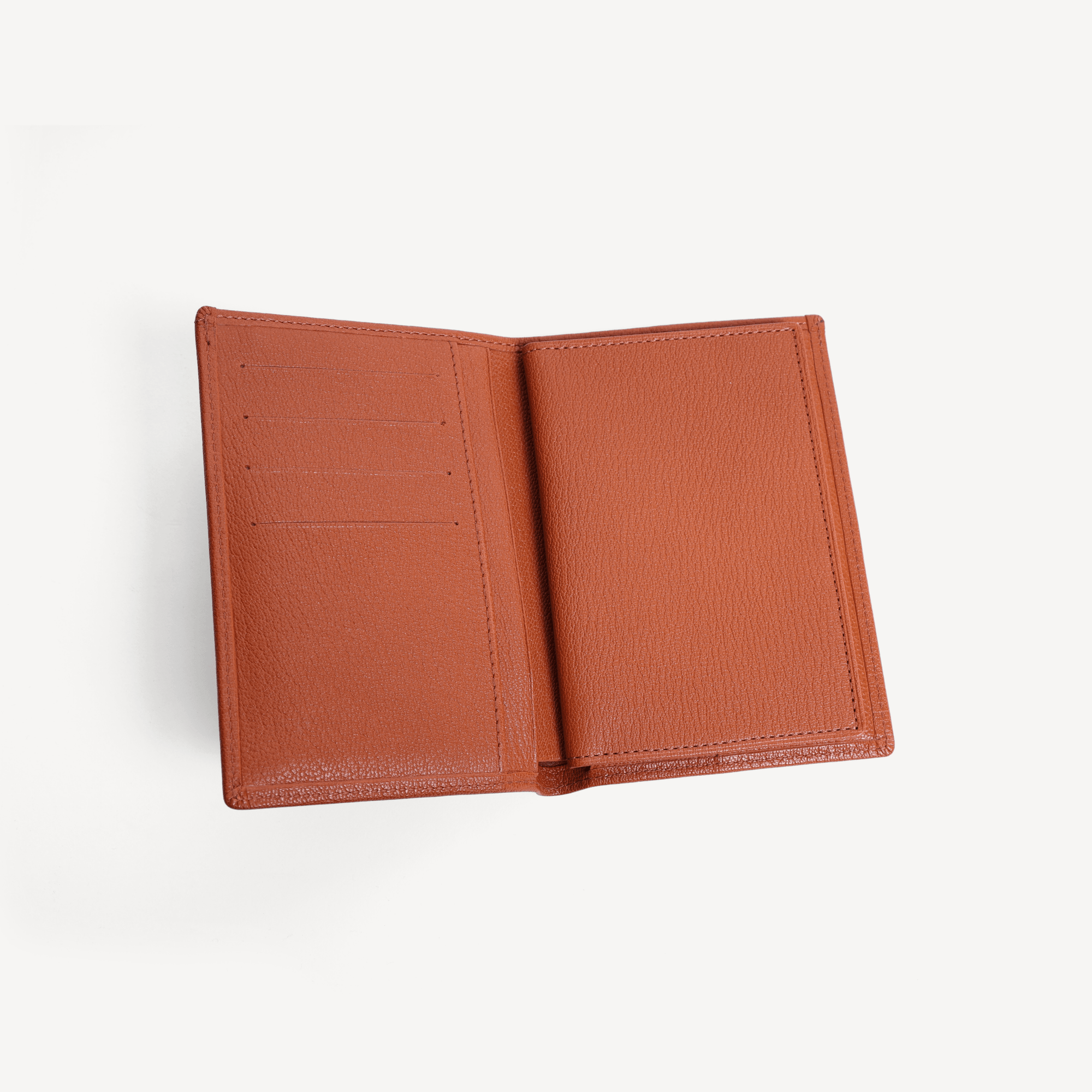 Passport Wallet - Tan Goat - Swaine Group Ltd