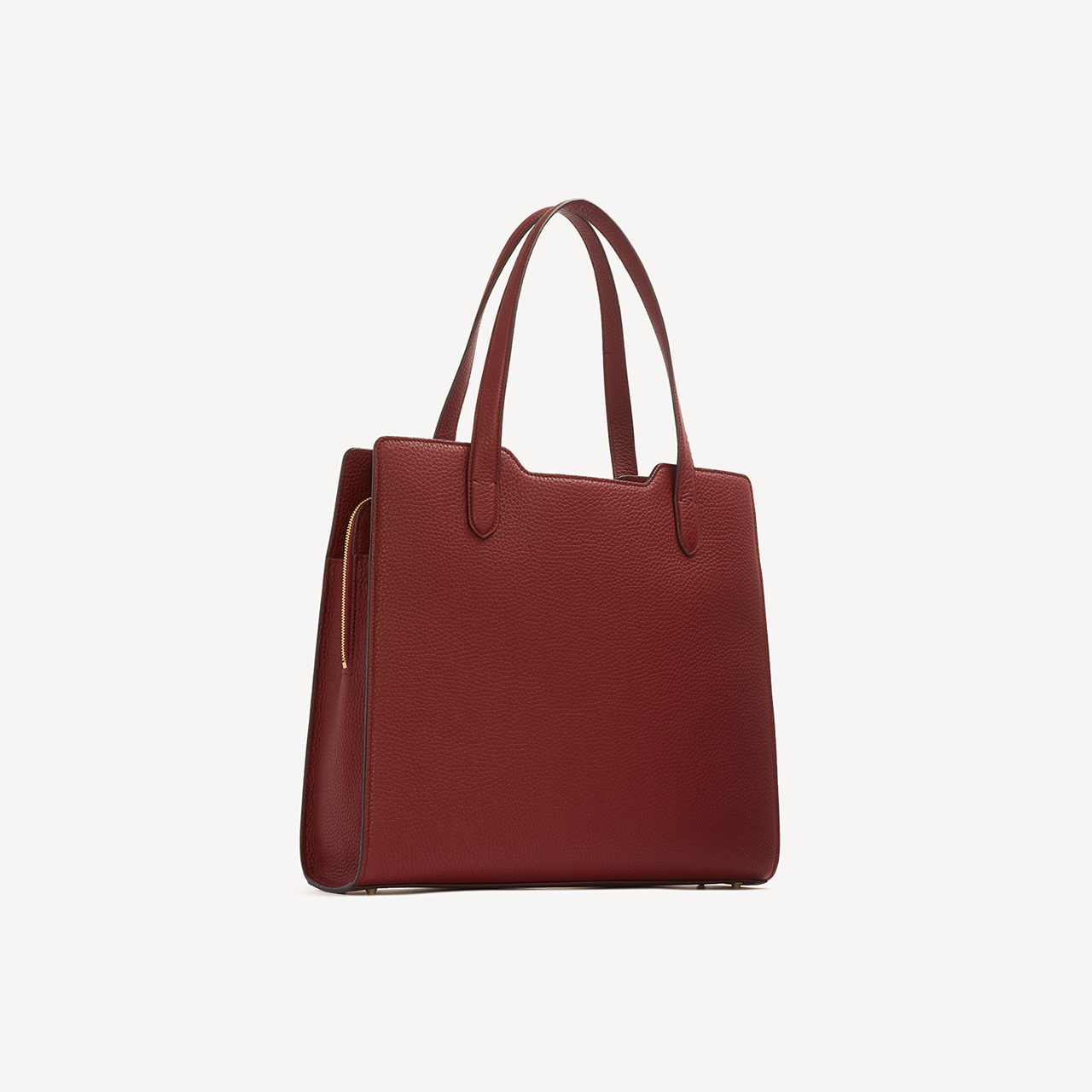 Pebble Swaine Tote - Bordeaux