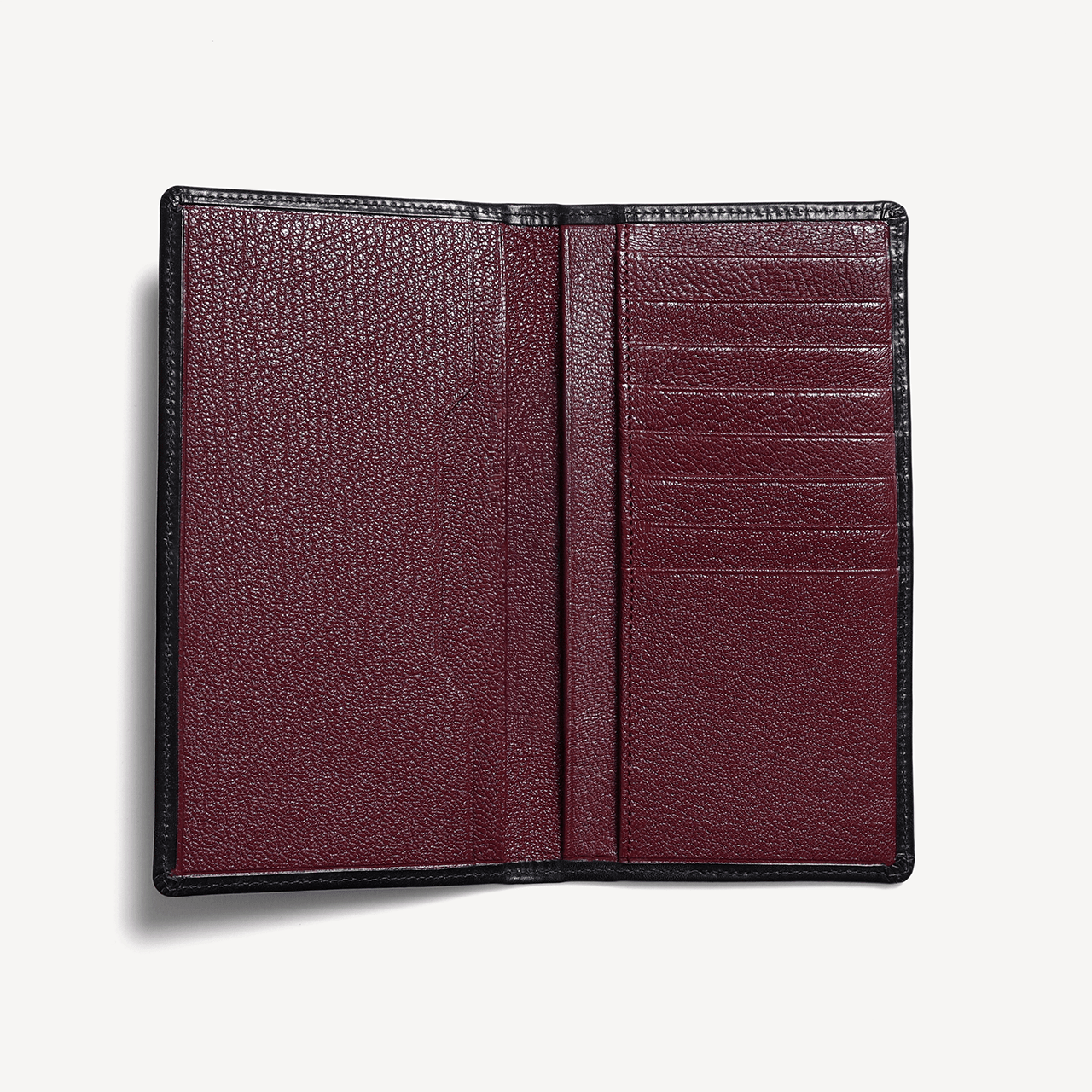 Bridle Tall Jacket Wallet - Black - Swaine Group Ltd