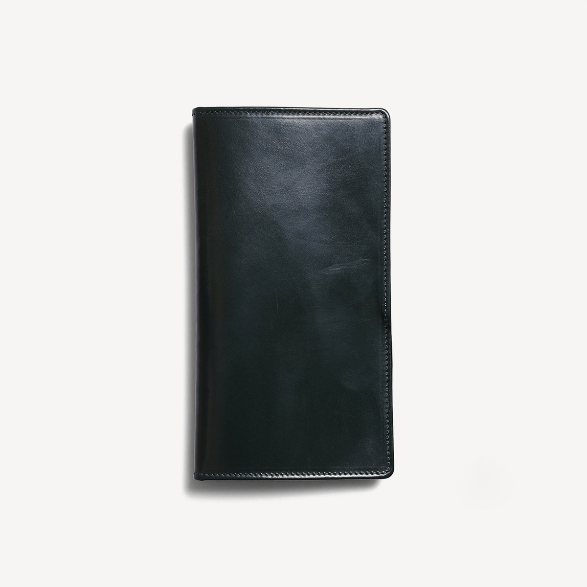 Bridle Tall Jacket Wallet - Jaguar Green