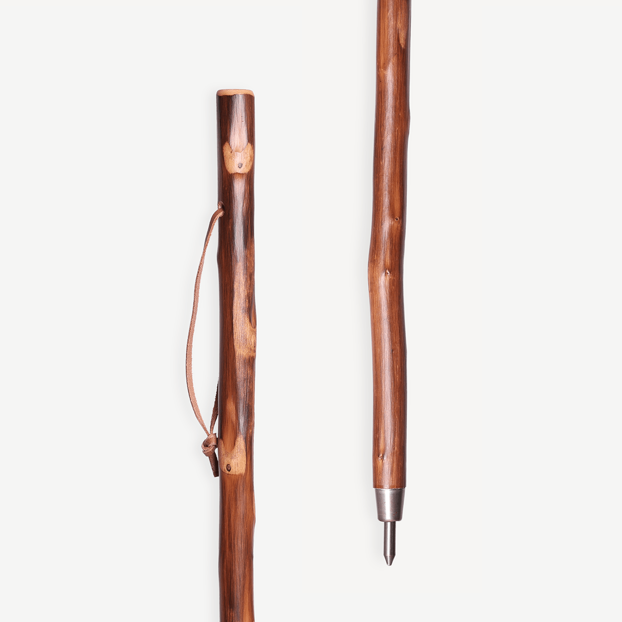 Hiking Staff with Compass - Chestnut Wood - Swaine Group Ltd