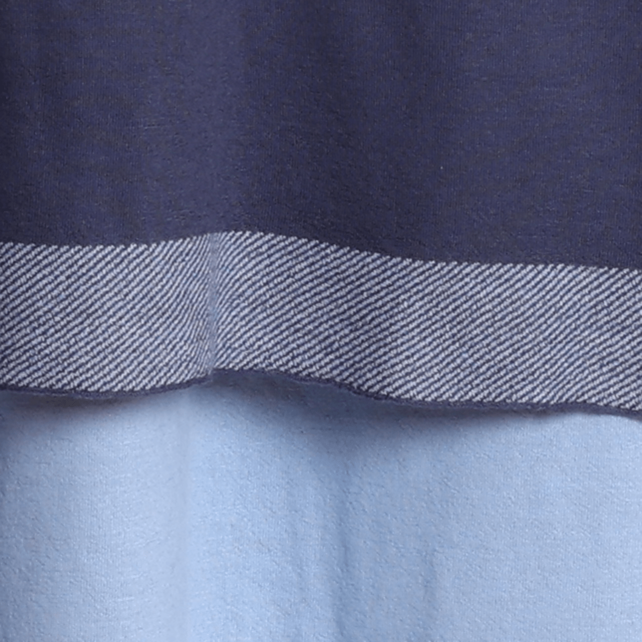 Beijing Two - Tone Stole Scarf - Navy and Blue - Swaine Group Ltd