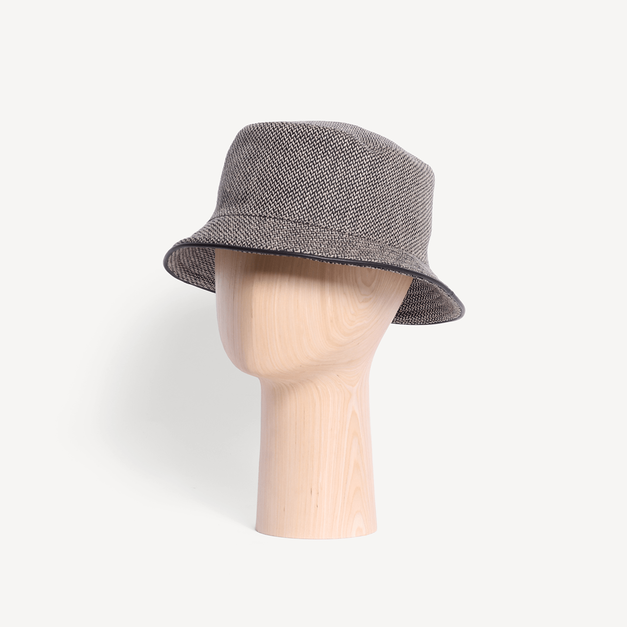 Bucket Hat - Black & White Canvas - Swaine Group Ltd