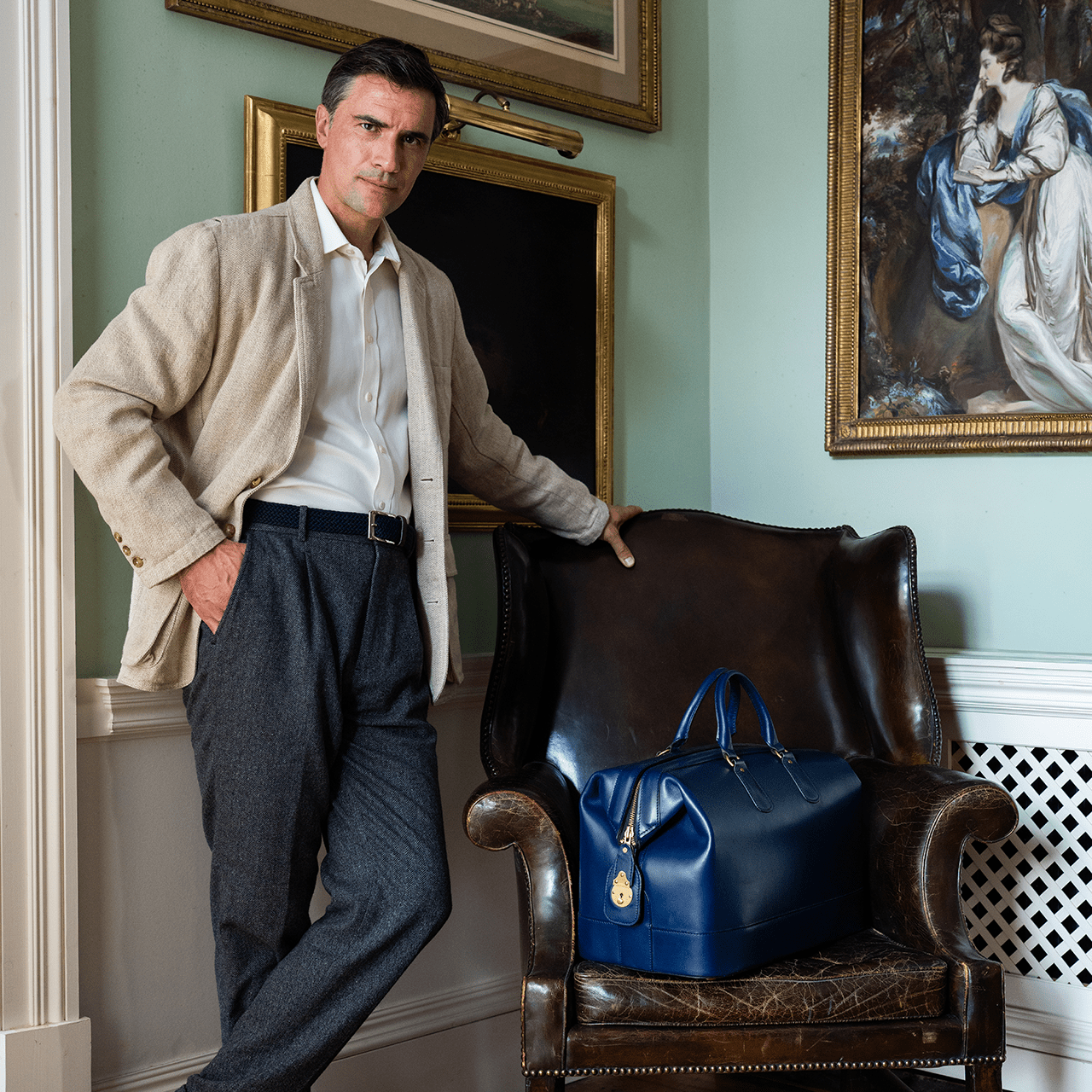 Cambridge Weekender 19" - Jaguar Green Bridle - Swaine Group Ltd