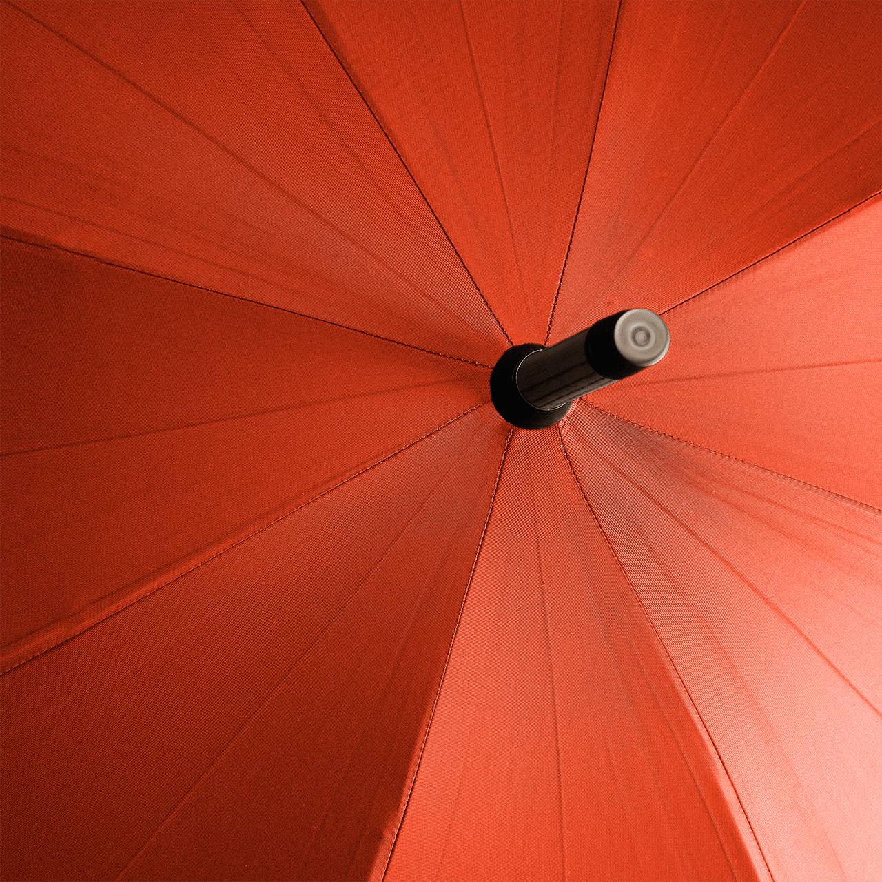 Singin' in the Rain Whangee Umbrella for Men - Orange - Swaine Group Ltd