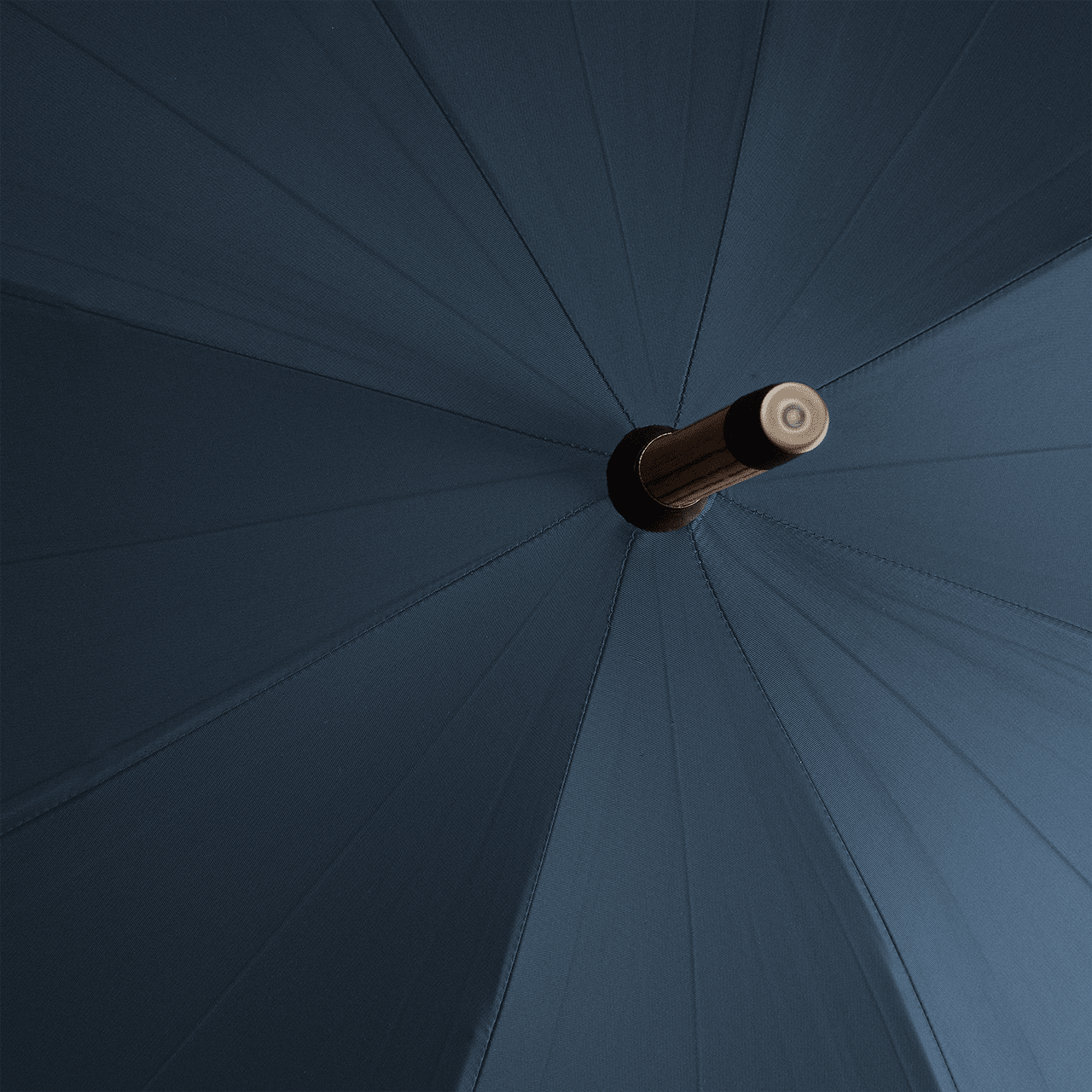 男性用ポリッシュ仕上げの栗色傘 - フランス海軍 - Swaine Group Ltd