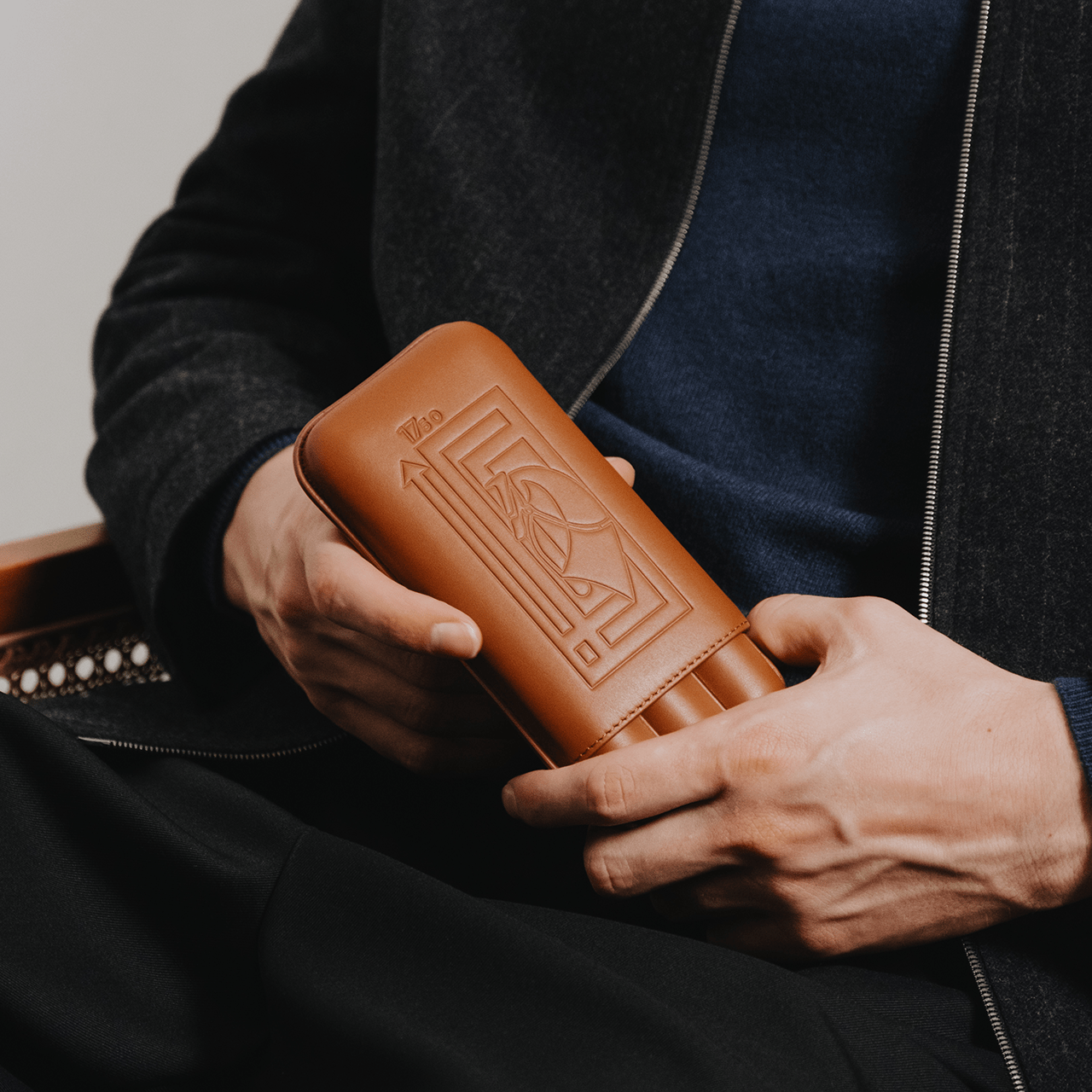 Cigar Case - Tan - Swaine Group Ltd