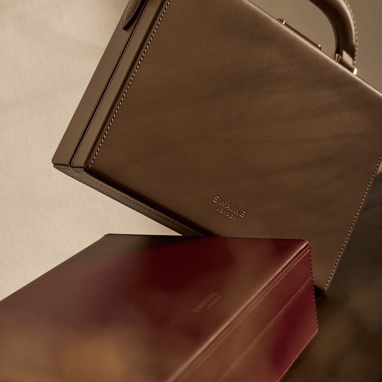The Crossbody - Burgundy - Swaine Group Ltd
