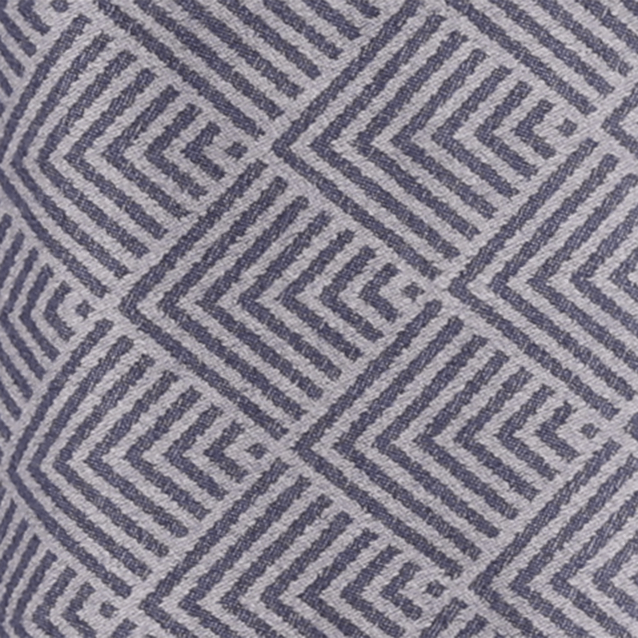 Madison Square Jacquard Scarf - Blue and Grey - Swaine Group Ltd