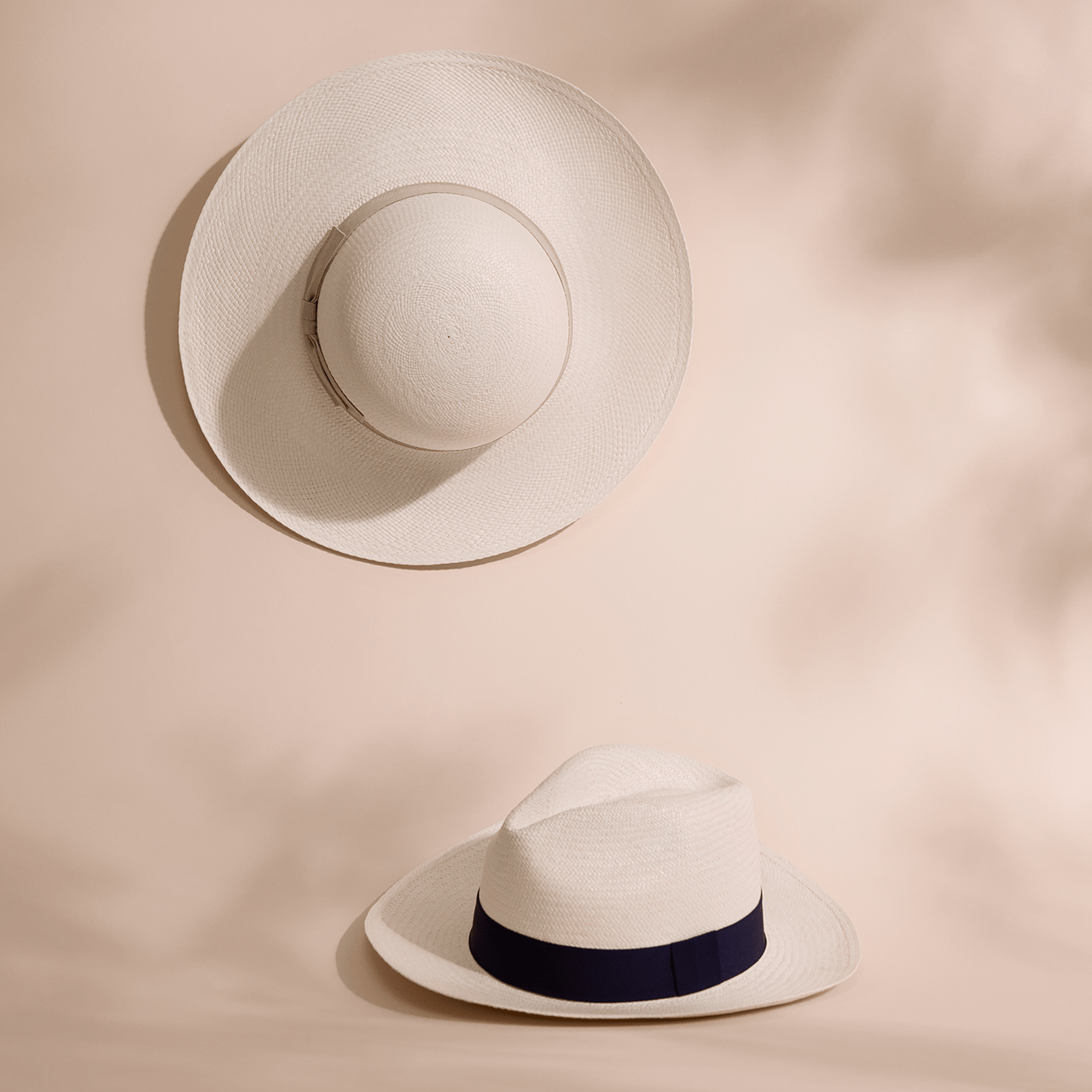 Brisa Panama Toquilla Straw - White with Cream Band - Swaine Group Ltd