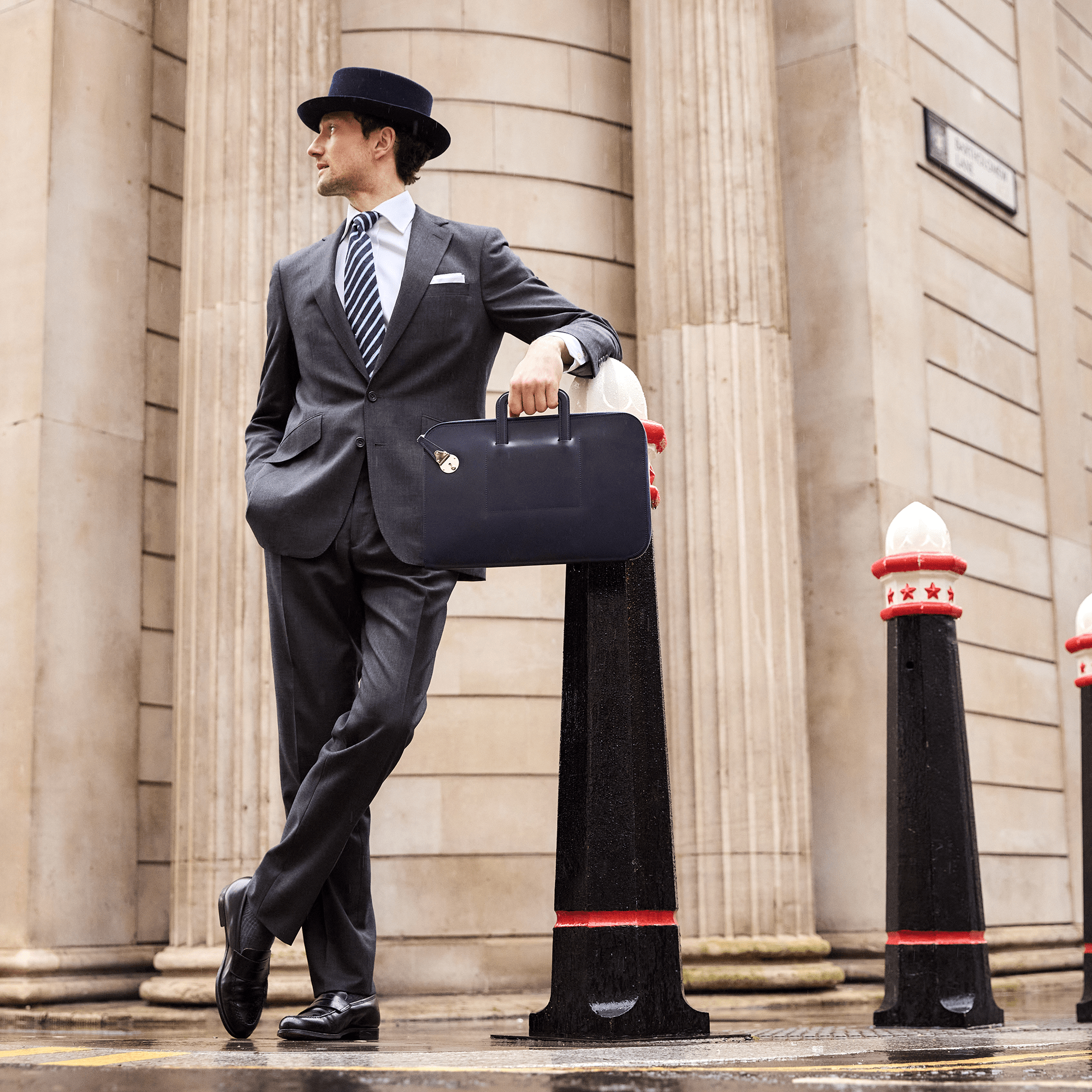 Salisbury II - Navy - Swaine Group Ltd