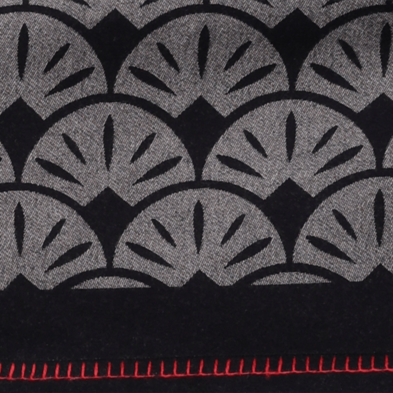 Trocadero Throw - Black and Grey - Swaine Group Ltd