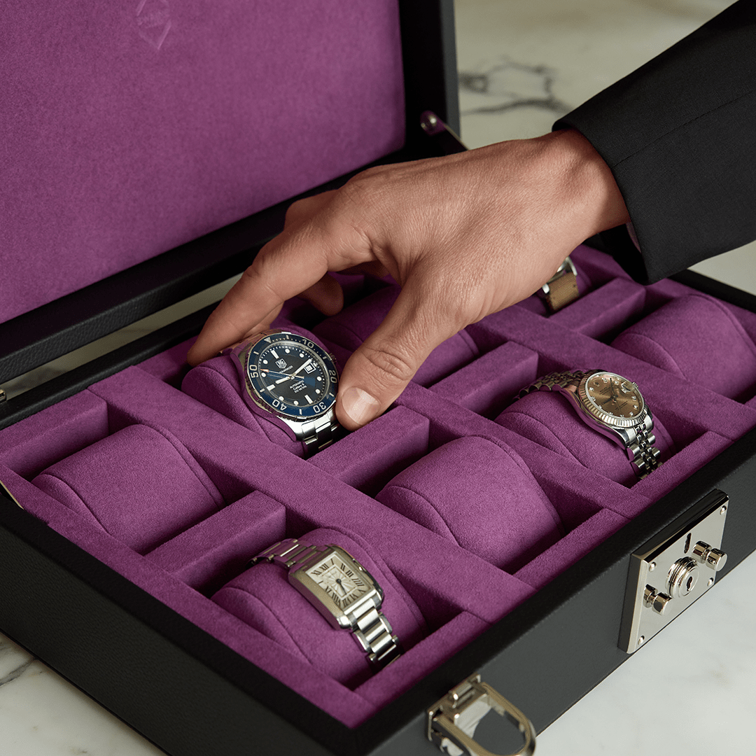 Watch Case - Black - Swaine