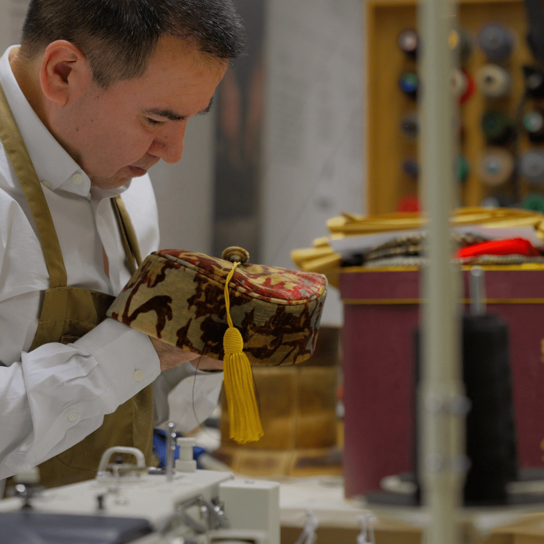 Watts 1874 Smoking Hat - Henna - Swaine Group Ltd