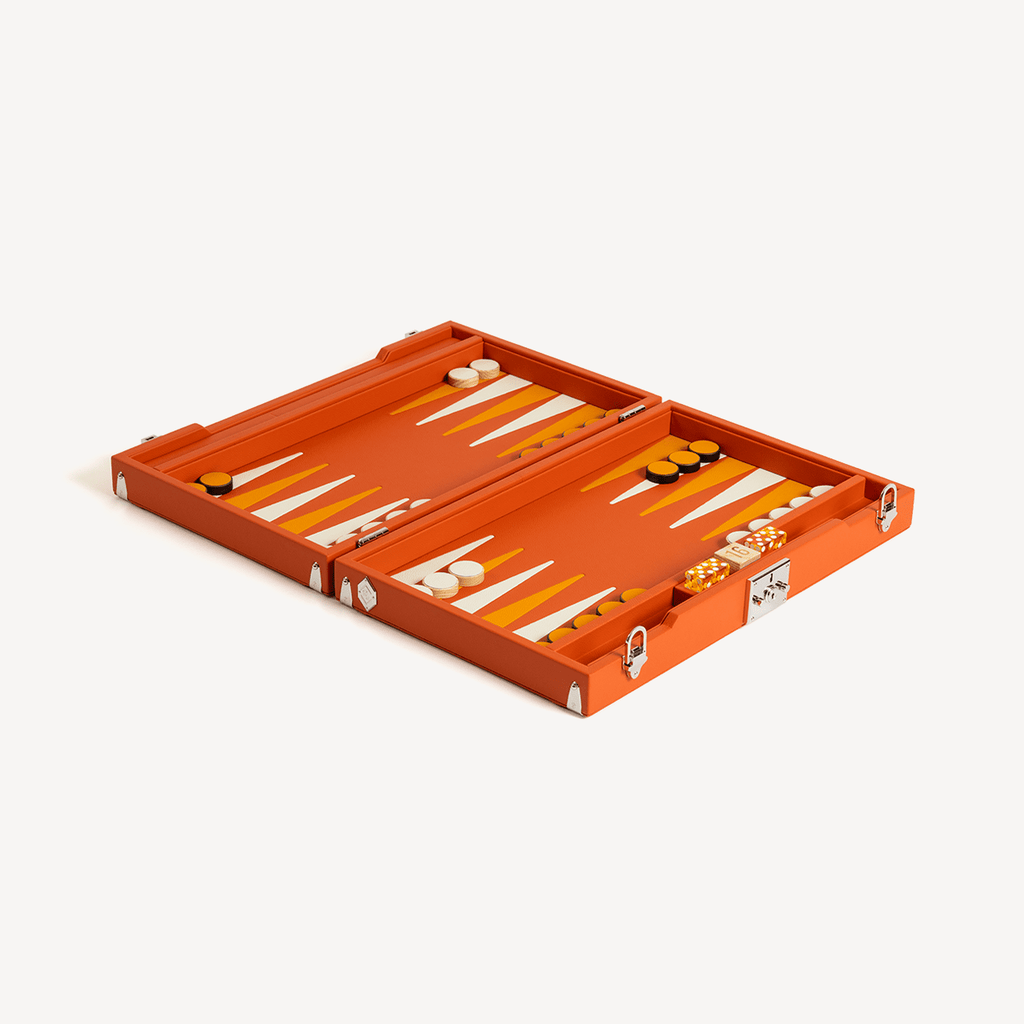 Amber Backgammon Set