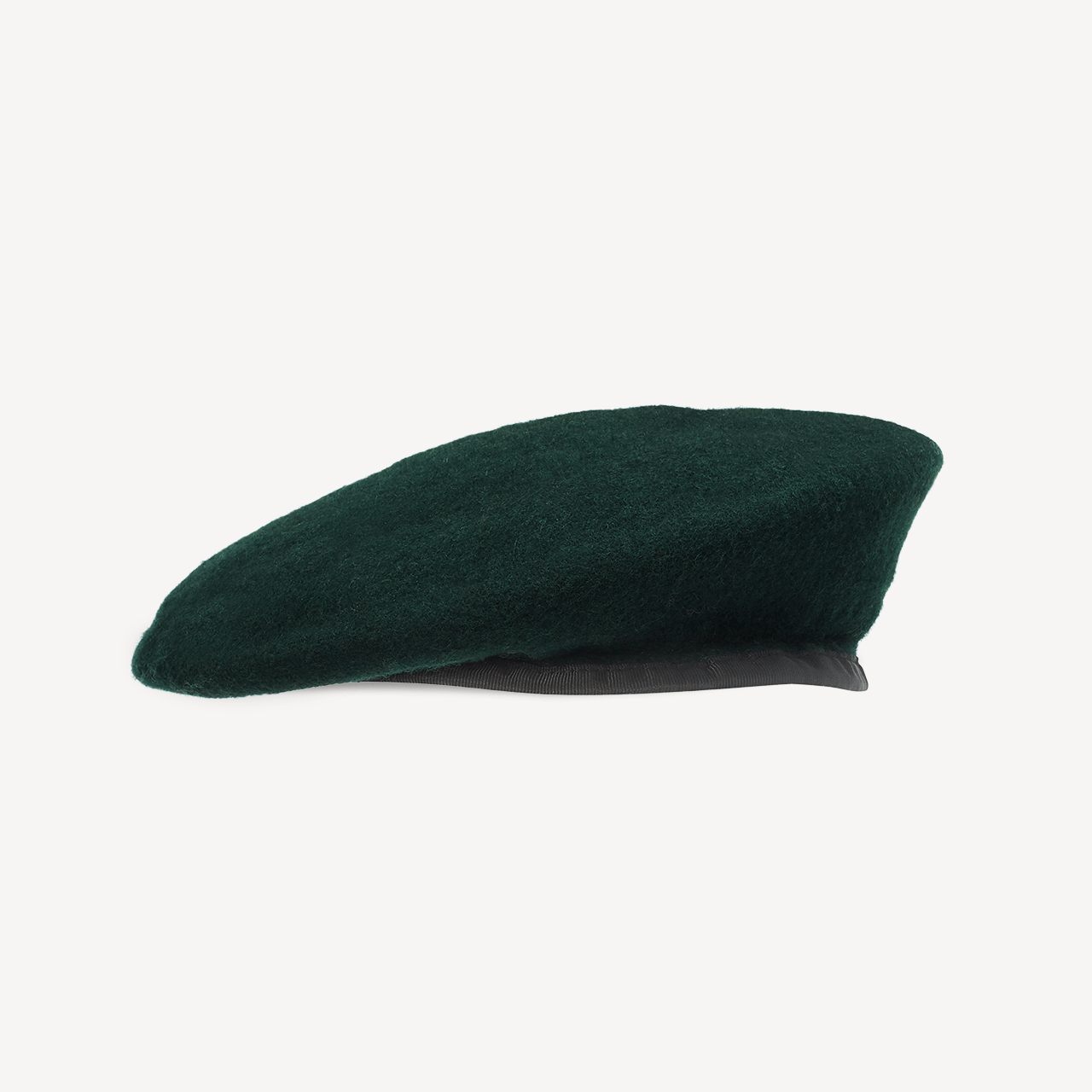 ライフルグリーンのミリタリーベレー帽 - スウェイン