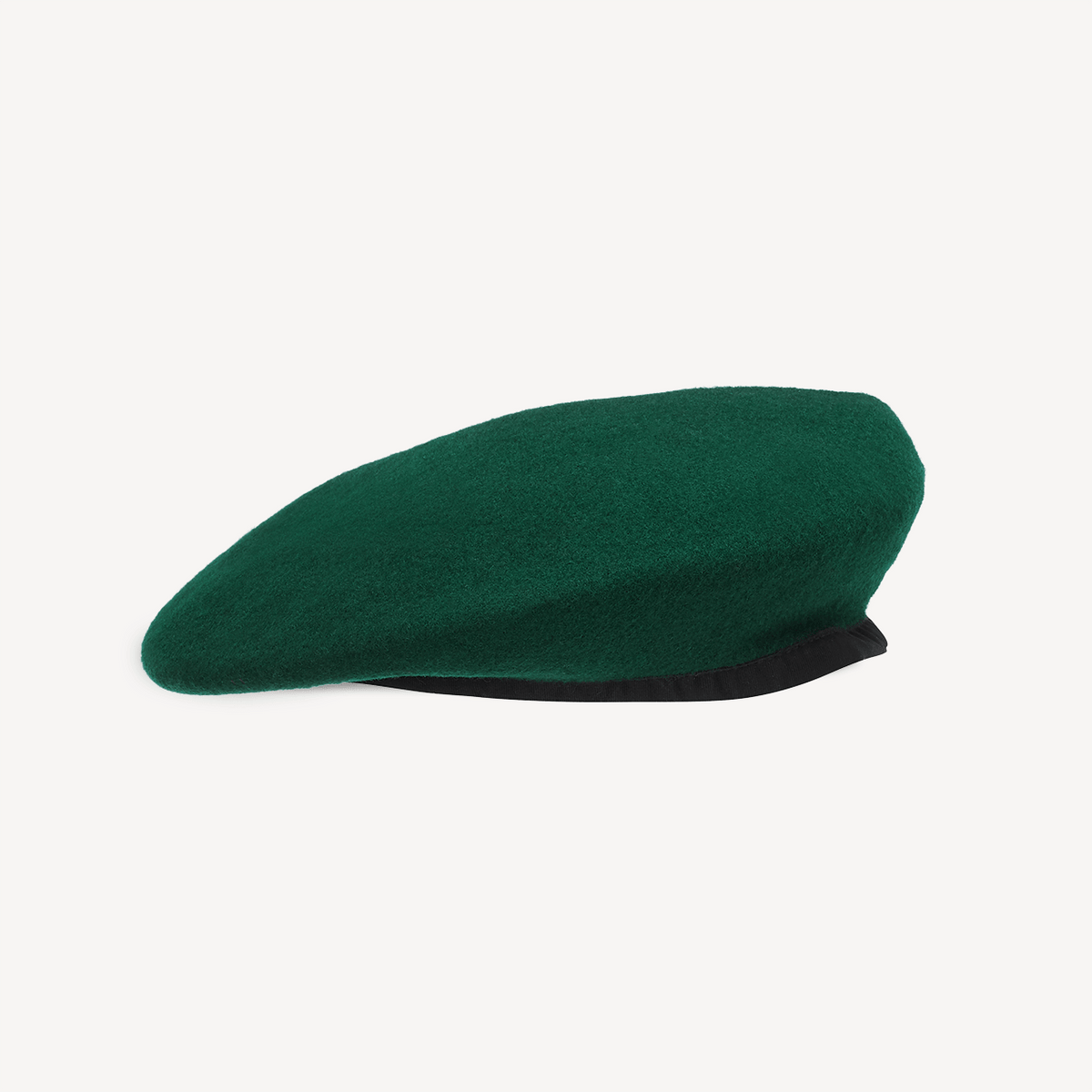 Military Beret in Intelligence Green Swaine London