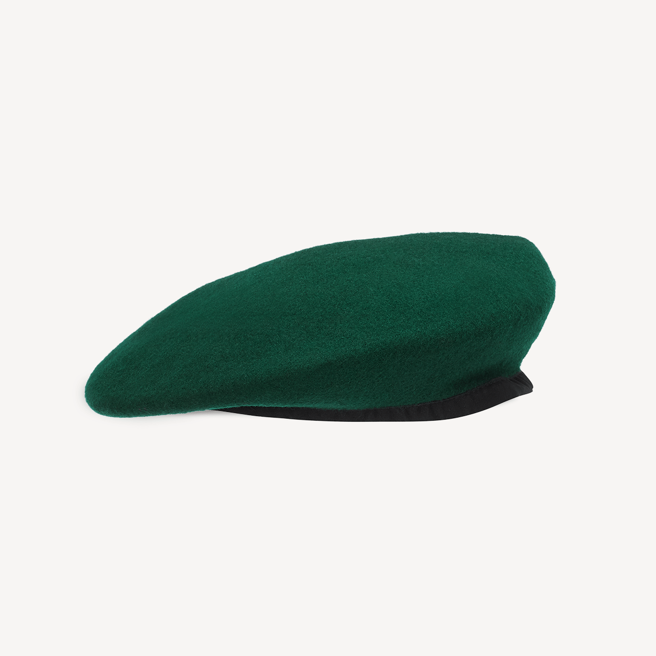 インテリジェンスグリ​​ーンのミリタリーベレー帽 - スウェイン