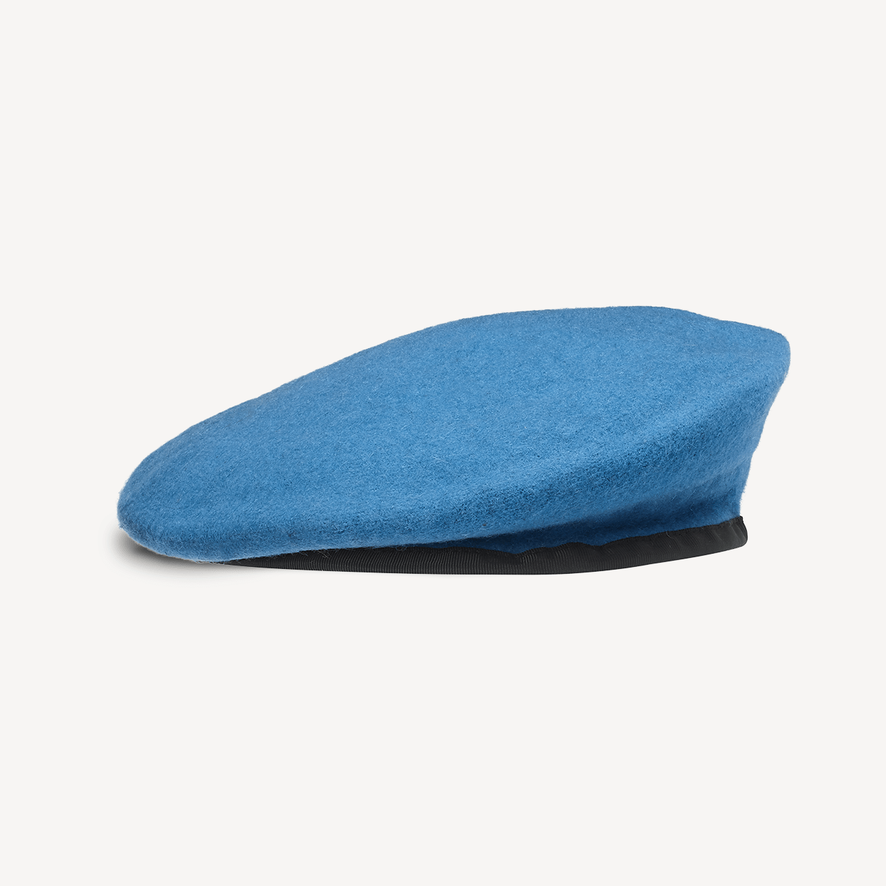 UN ブルーのミリタリーベレー帽 - スウェイン