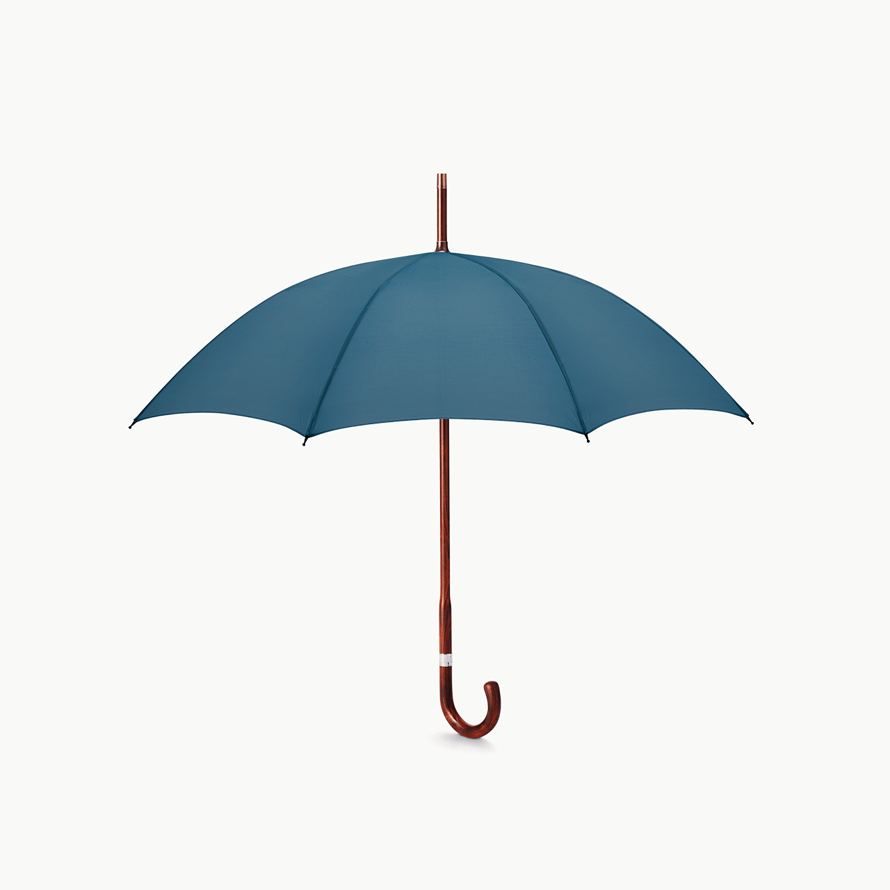Stripped Cherry Umbrella for Women - French Navy - Swaine