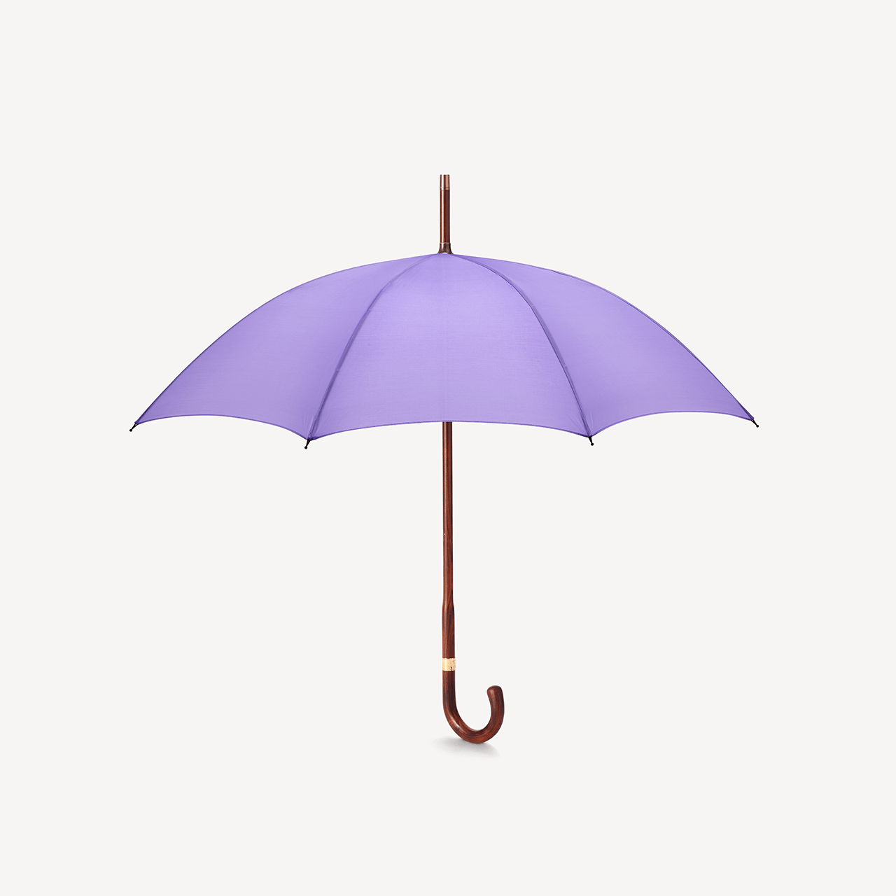 Stripped Cherry Umbrella for Women - Lilac - Swaine