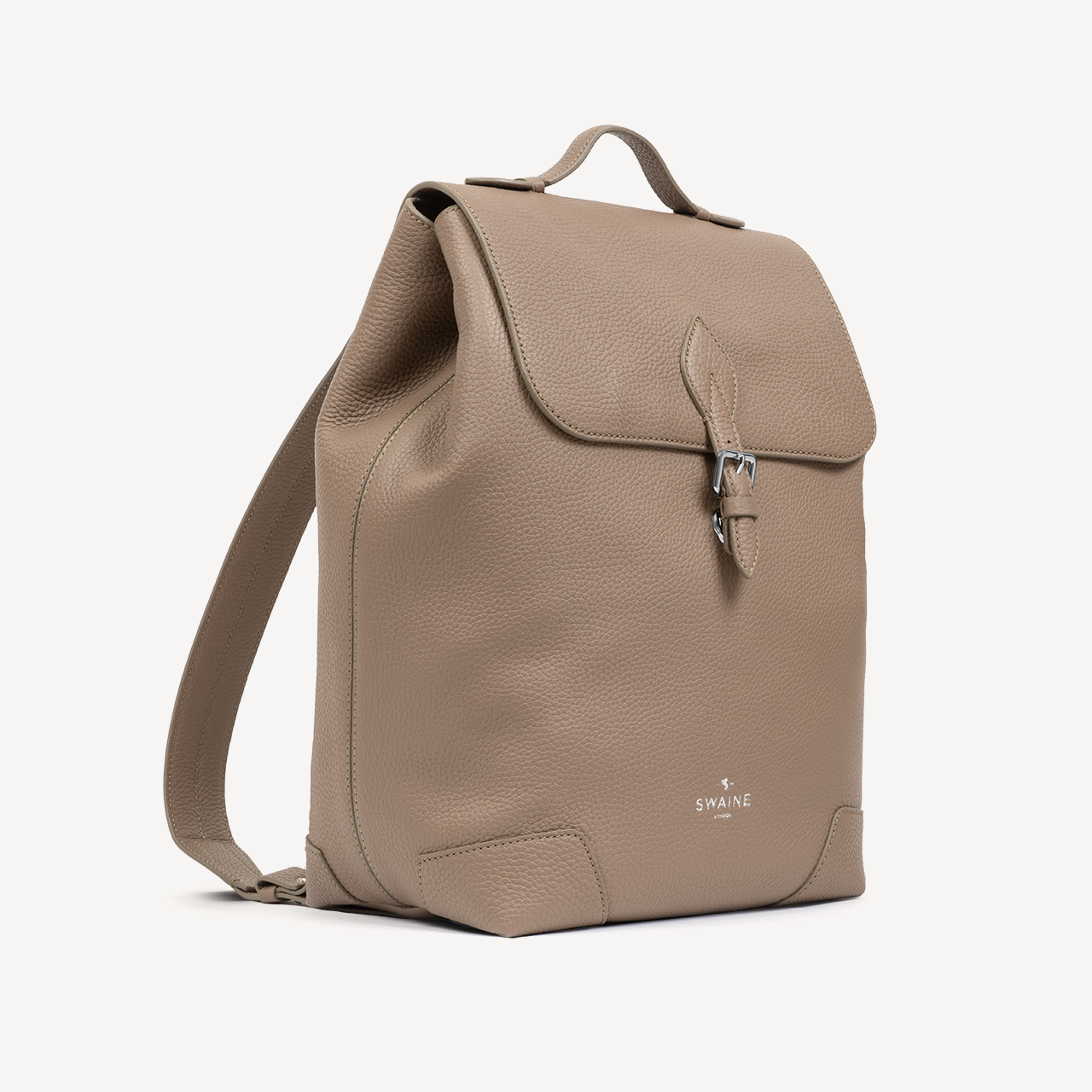 luxury leather backpack