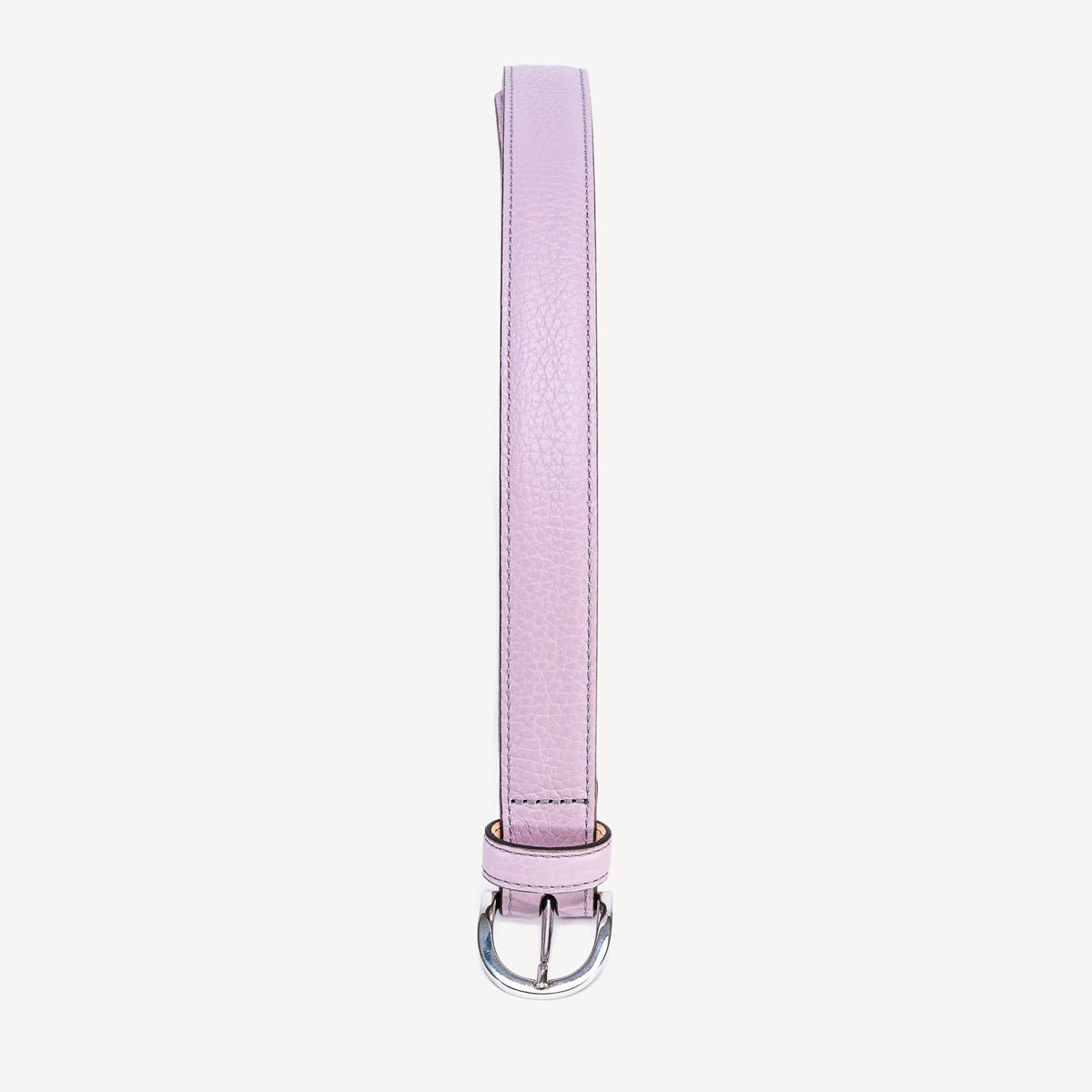 Women's Belt with Round Buckle - Lilac - Swaine