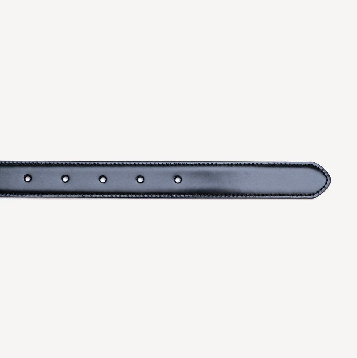 Women's Belt with Square Buckle - Black - Swaine
