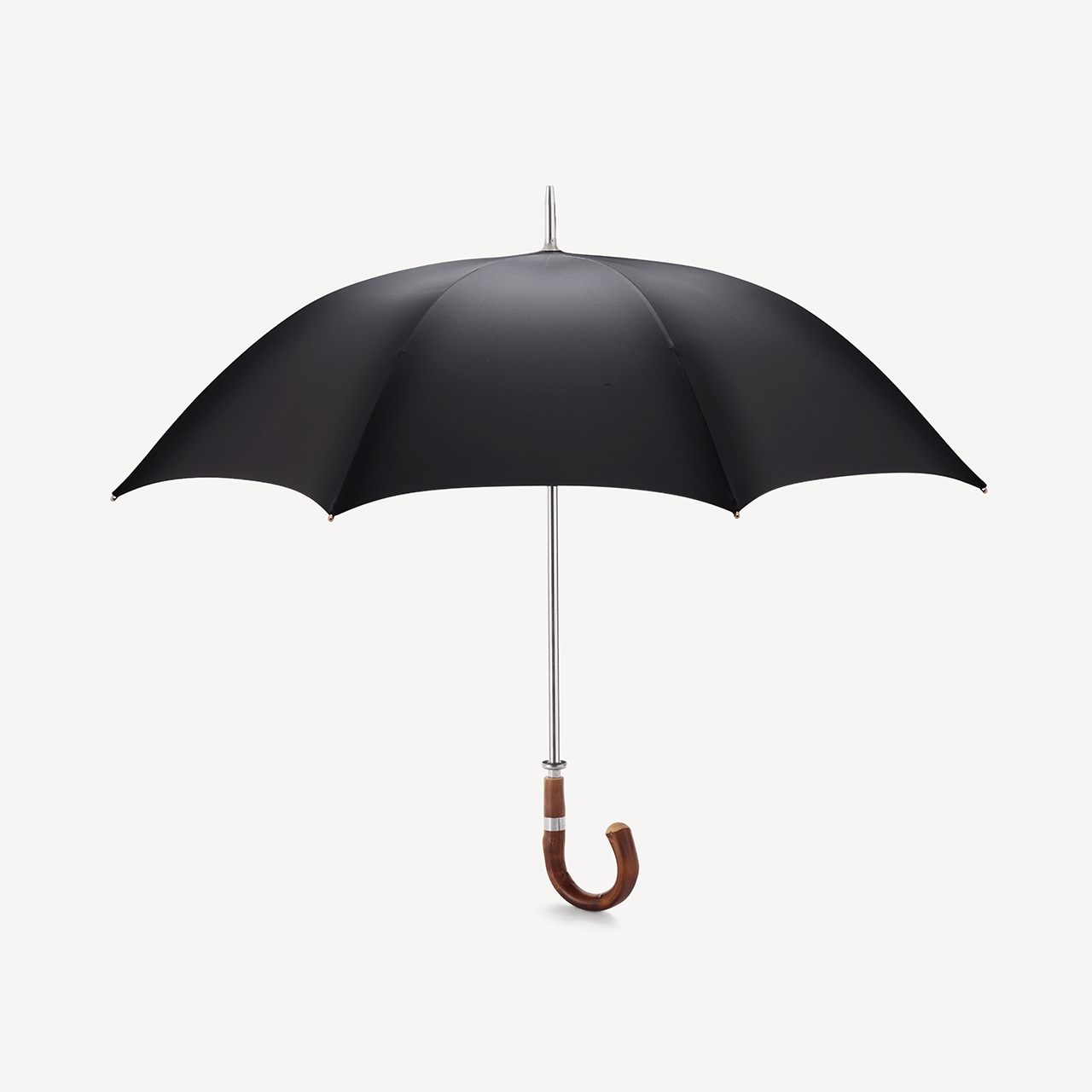 Golf Umbrella Crook Handle - Black - Swaine