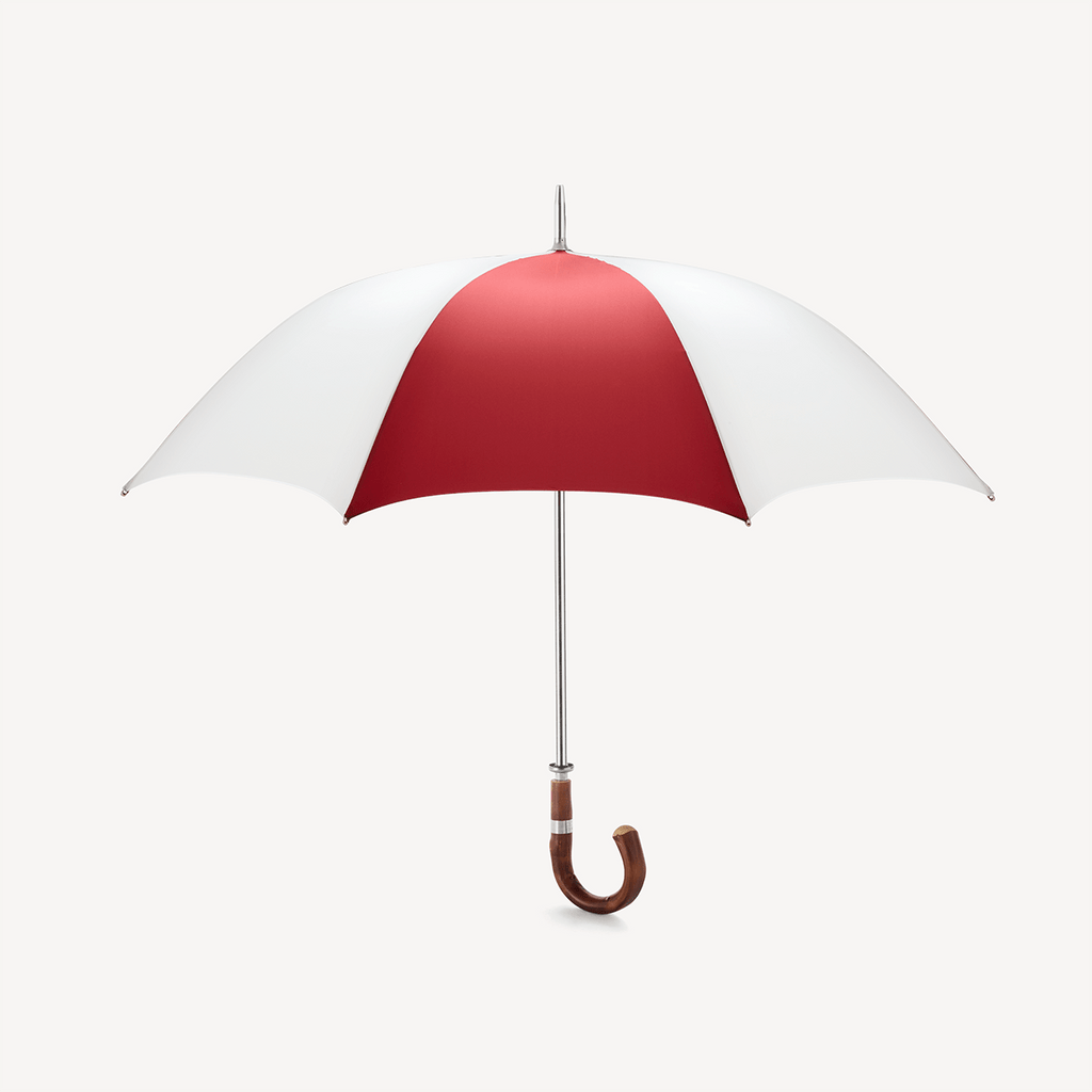 Crook Handle Golf Umbrella Burgundy &