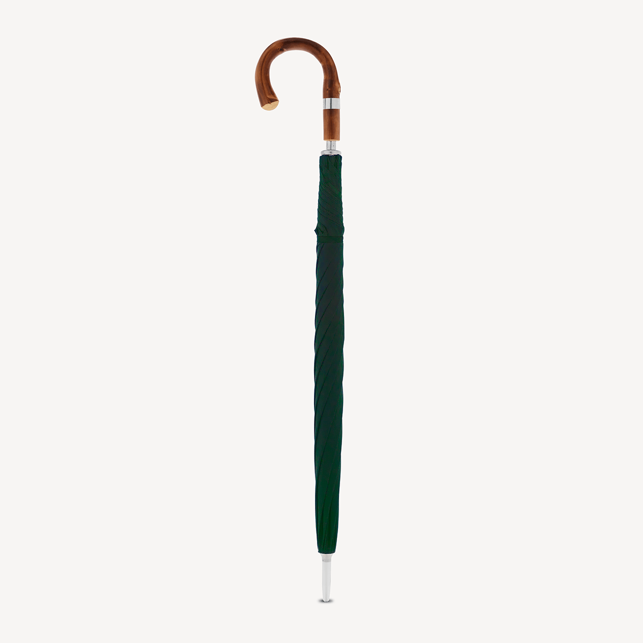 Golf Umbrella Crook Handle - Jaguar Green - Swaine