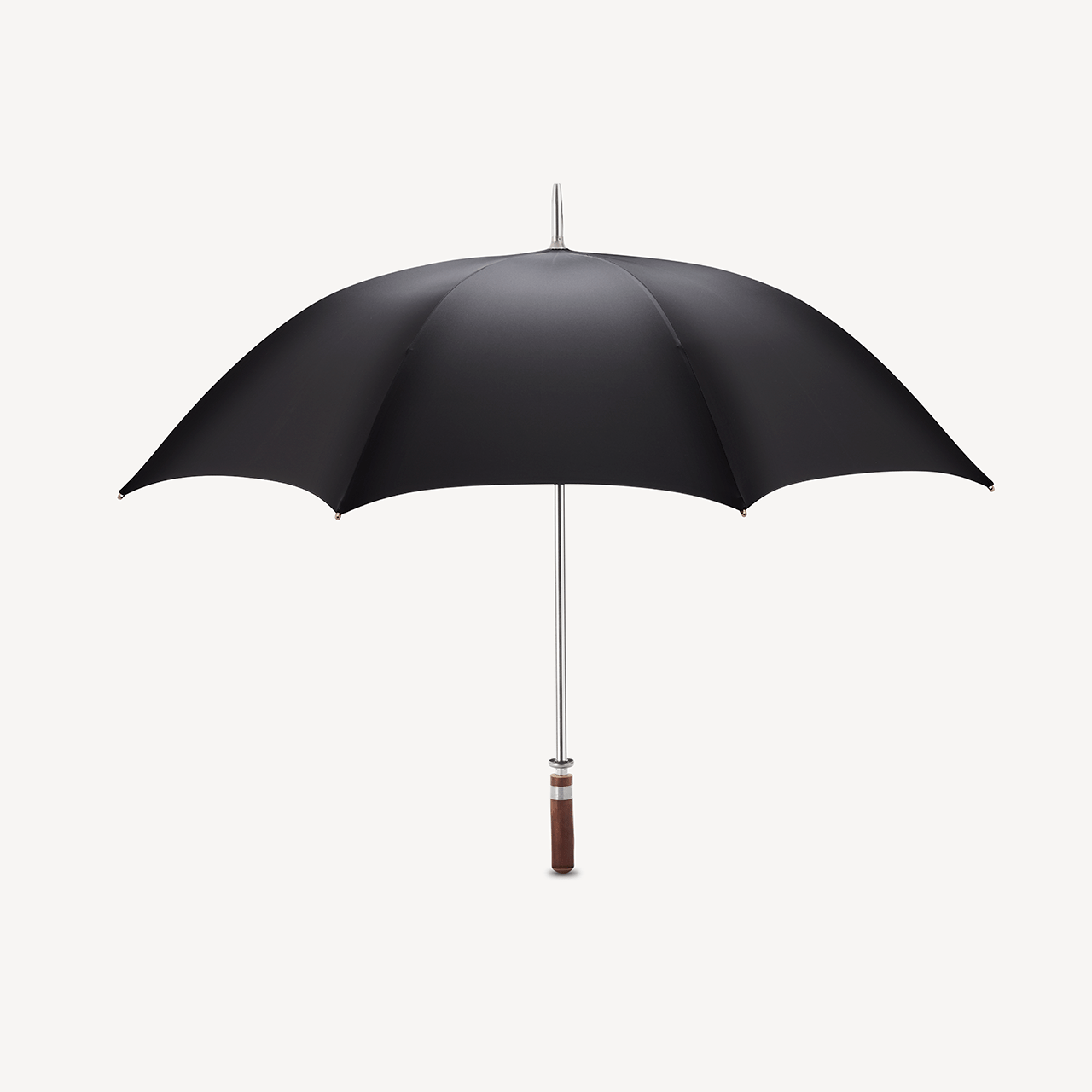 Golf Umbrella Straight Handle - Black - Swaine